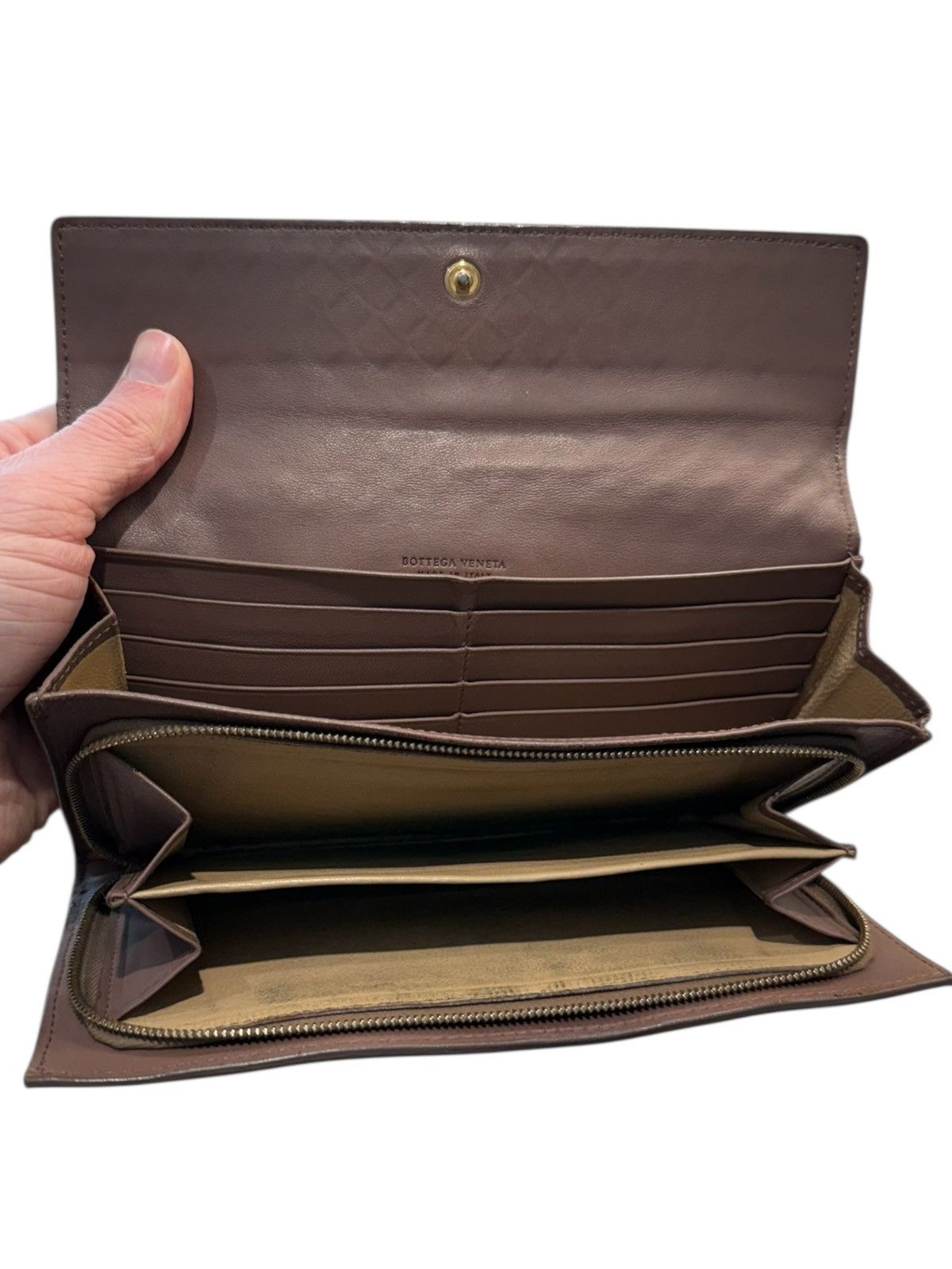 Bottega Veneta Bottega Veneta quilted leather wallet Size ONE SIZE - 4 Thumbnail