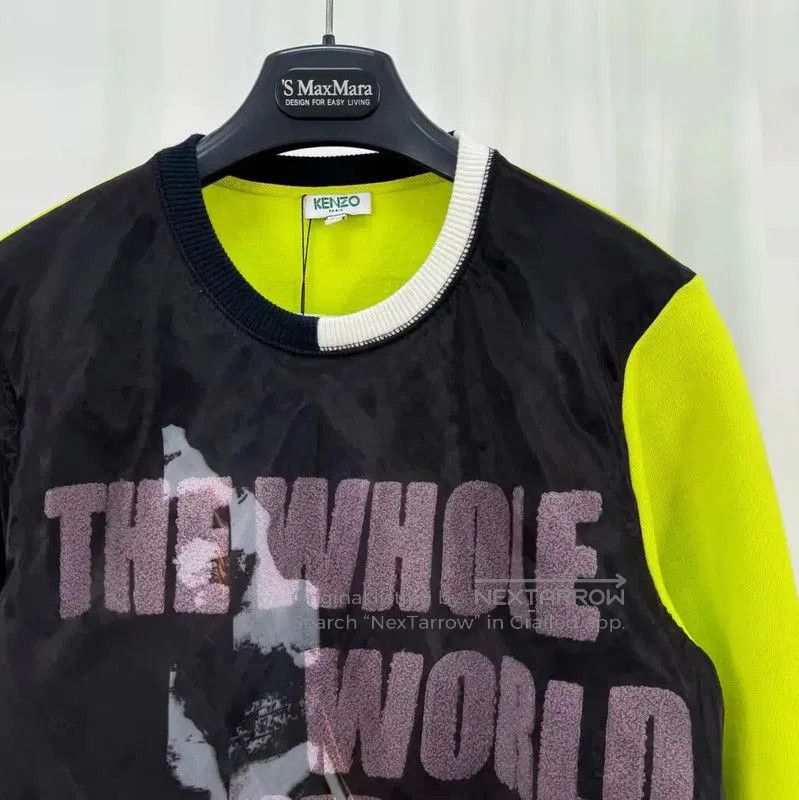 Kenzo KENZO Multicolor Logo Long Sleeve Sweatshirt . Size XS / US 0-2 / IT 36-38 - 3 Thumbnail