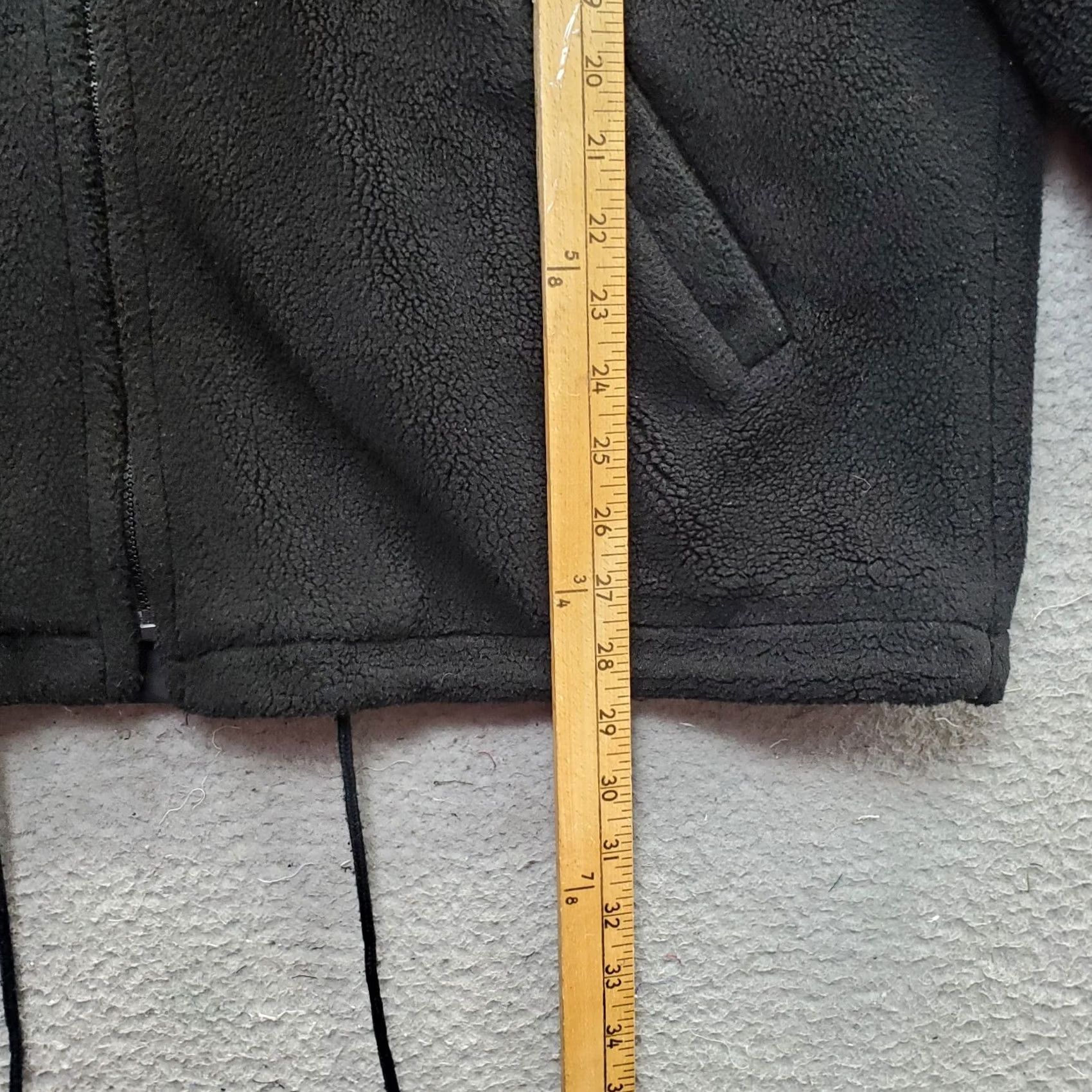 Vintage Forecaster Sport Jacket Womens Small Black Hooded Fleece Zip Pockets Size S / US 4 / IT 40 - 3 Thumbnail
