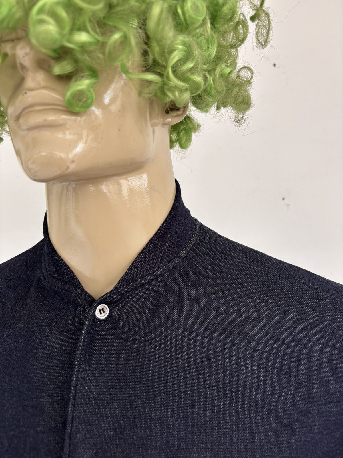 Comme des Garcons Homme Plus 1990s Indigo Dyed Shirt Size US M / EU 48-50 / 2 - 5 Thumbnail