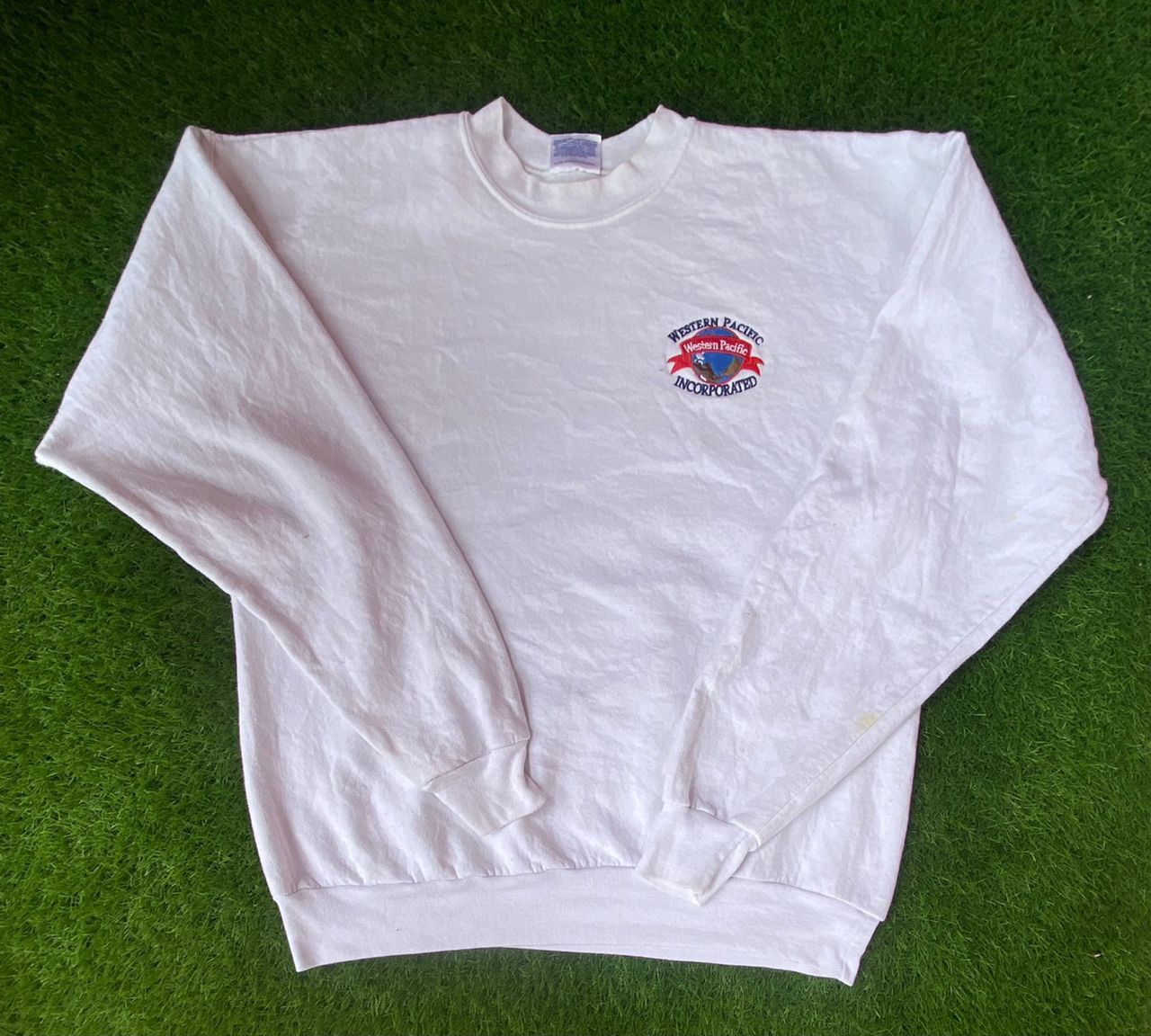Vintage Vintage Sweatshirt Western Pacific Incorporated Size US M / EU 48-50 / 2 - 1 Thumbnail
