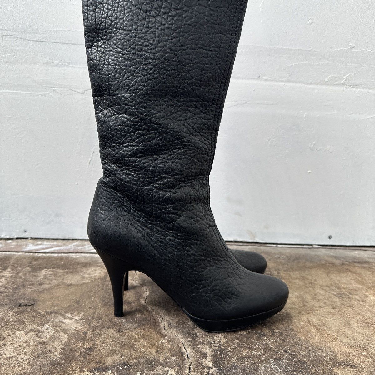 Miu Miu Miu Miu Platform Heels Boots Size US 7.5 / IT 37.5 - 4 Thumbnail