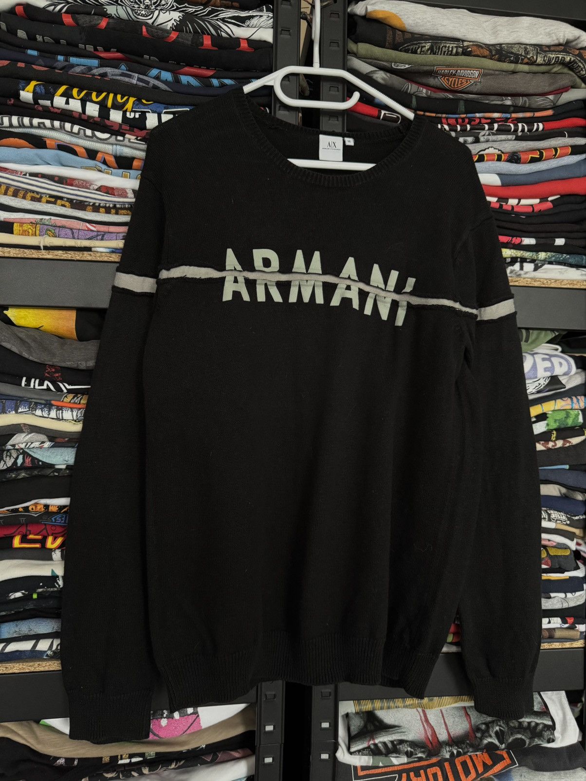 Emporio Armani Archive Armani longlseeve black Size US M / EU 48-50 / 2 - 3 Thumbnail