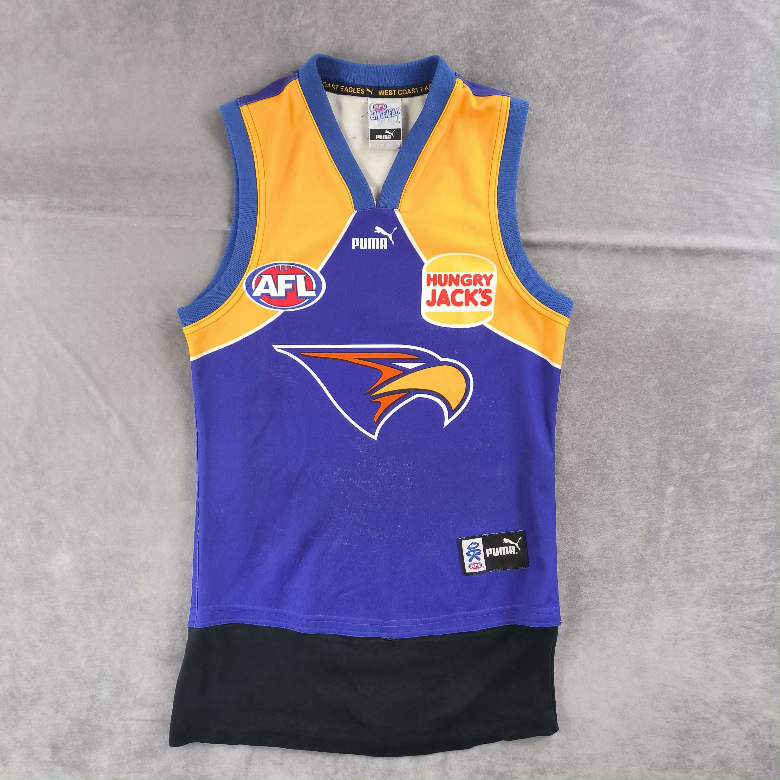 Puma Vintage Puma Coast Eagles AFL jersey size S Size US S / EU 44-46 / 1 - 1 Thumbnail