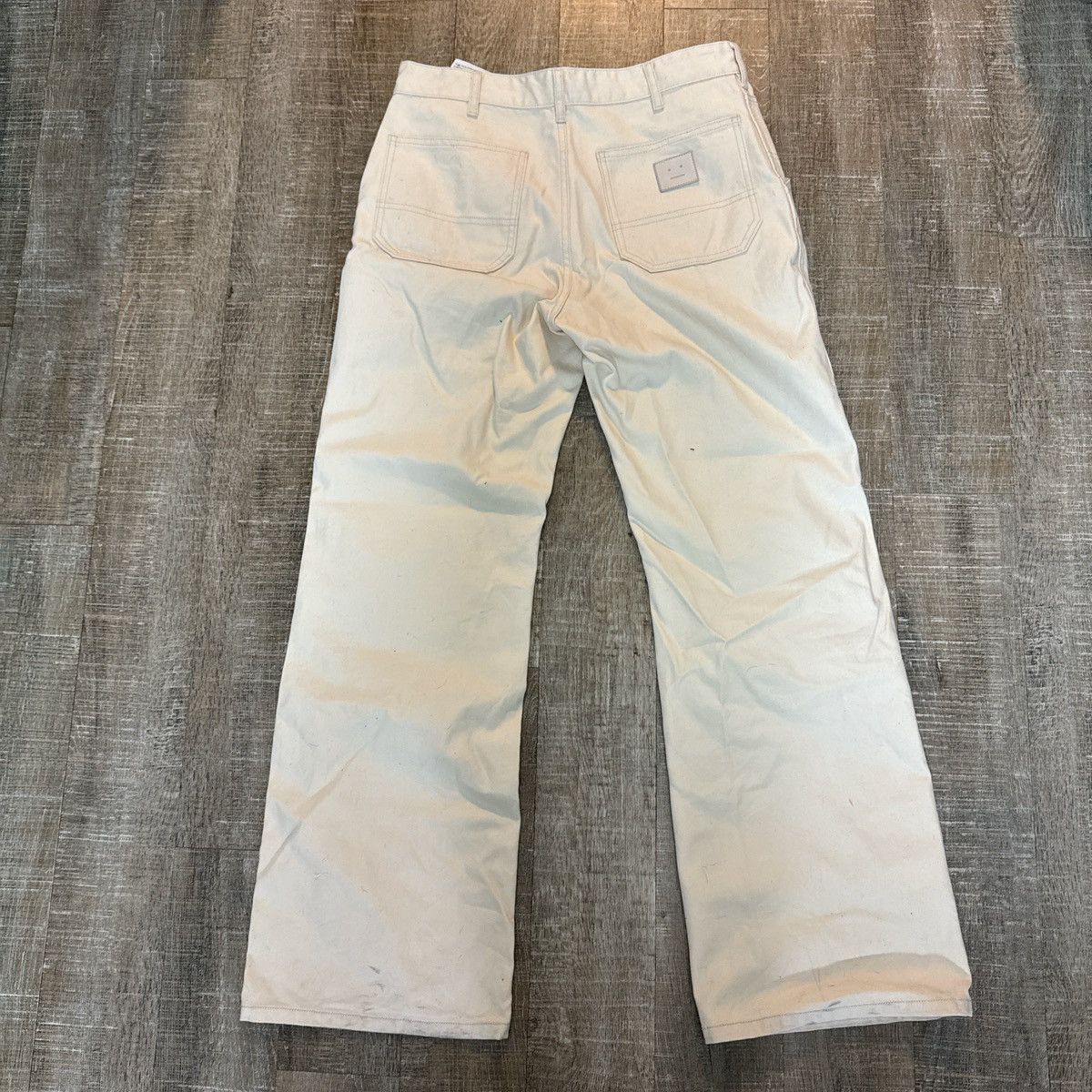 Acne Studios Acne Studios double knee baggy flared workwear pants Size US 31 - 3 Thumbnail