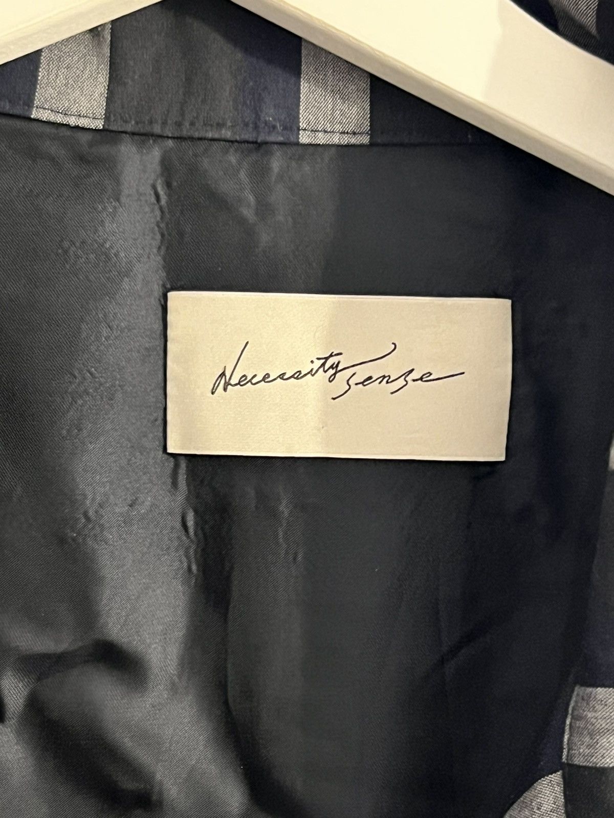 NE.SENSE Pinstripe Boxy Jacket Size US S / EU 44-46 / 1 - 4 Thumbnail