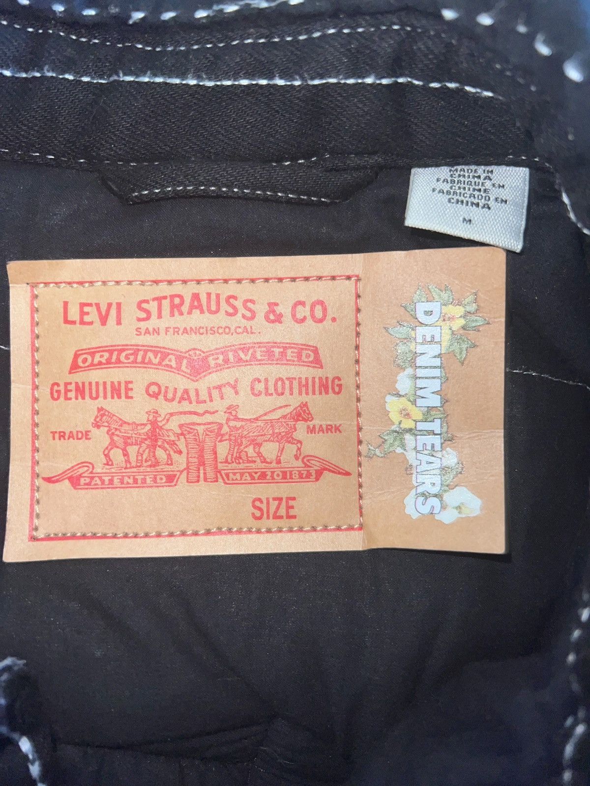 DENIM TEARS × Levi's Denim Tears x Levis Patchwork Peace Padded Flannel Size US M / EU 48-50 / 2 - 4 Thumbnail