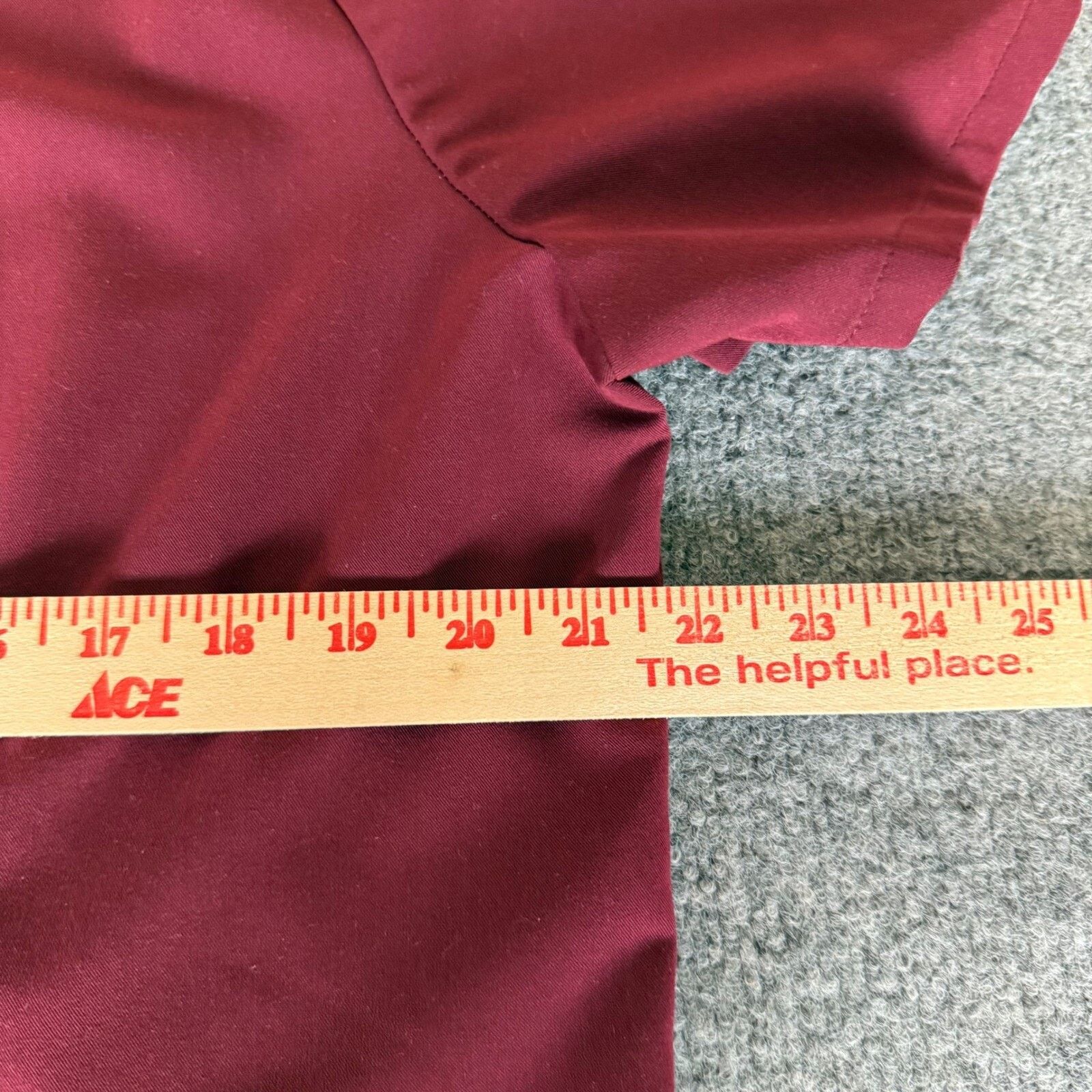 Other FIGS Catarina Scrub Top Womens XL Burgundy V-Neck Medical Size XL / US 12-14 / IT 48-50 - 6 Thumbnail