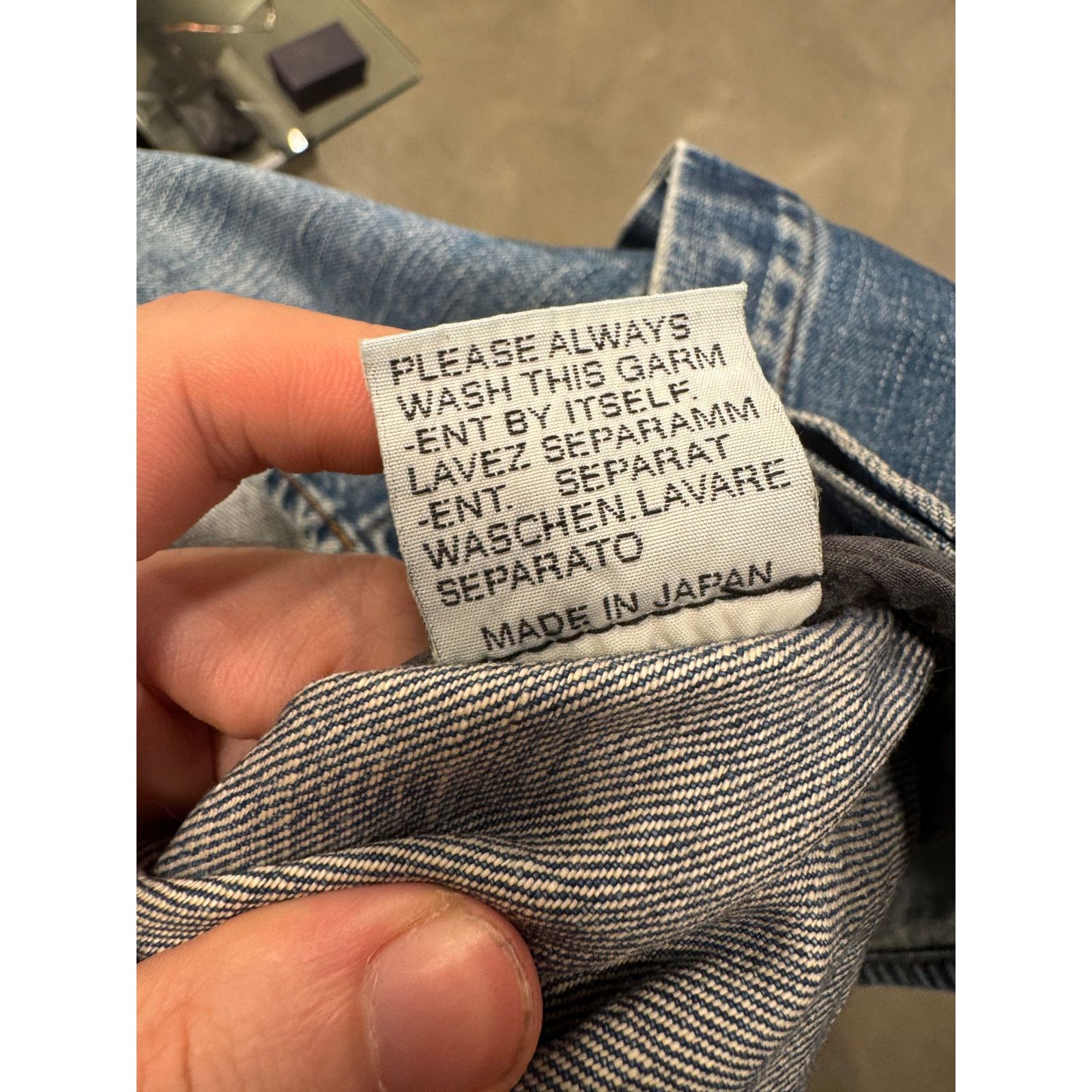 Dior A/W2002 Dior by Hedi Slimane faded denim jacket Size US M / EU 48-50 / 2 - 9 Thumbnail