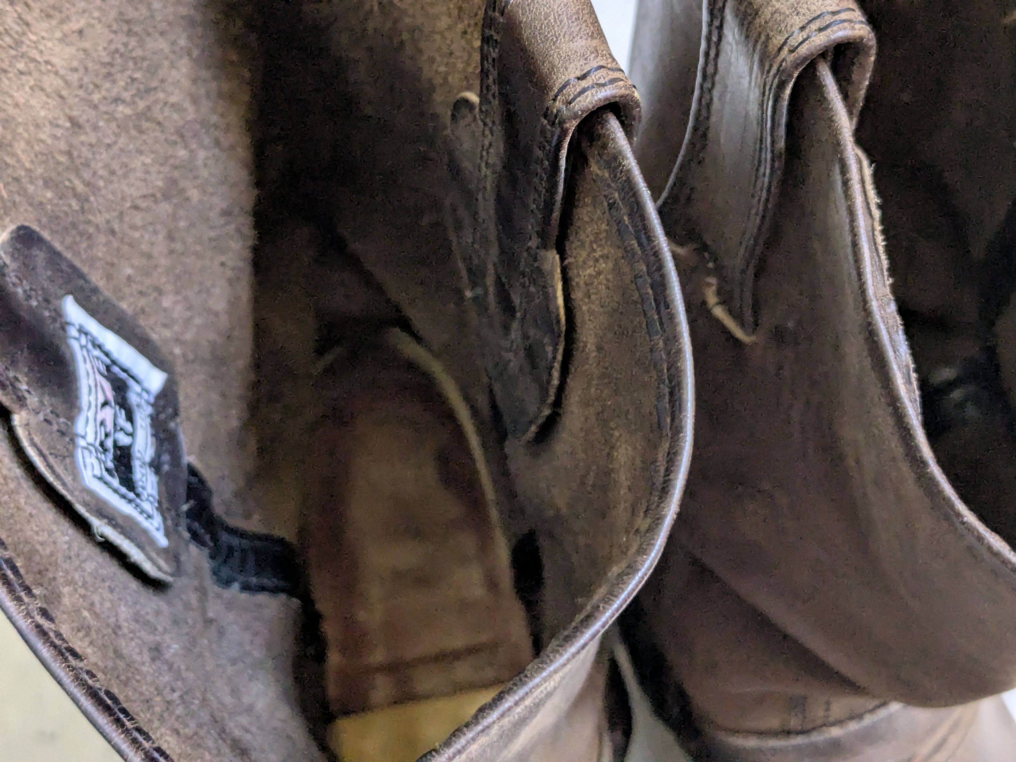 Frye Frye Harness Boots Brown 11.5 Wide Leather USA Size US 11.5 / EU 44-45 - 3 Thumbnail