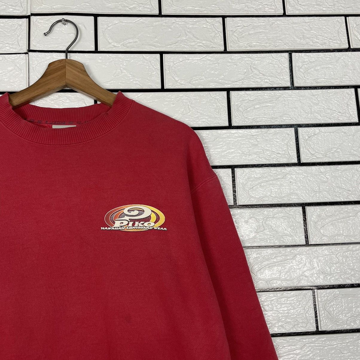 Japanese Brand Piko Hawaiian Longboard Wear Crewneck Sweatshirt Size US M / EU 48-50 / 2 - 5 Thumbnail