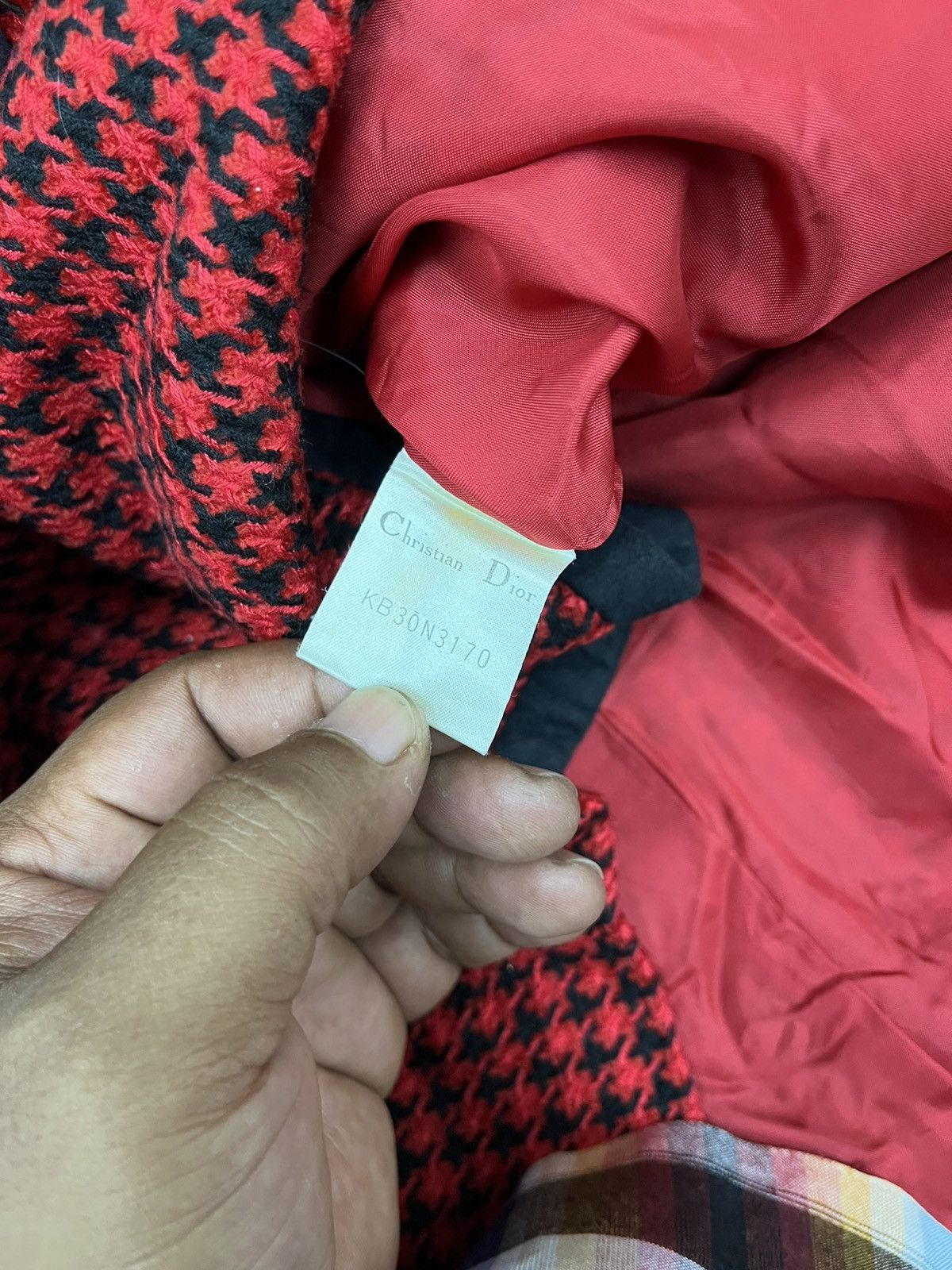 Christian Dior Monsieur × Dior SICK🔥CHRISTIAN DIOR HERRINGBONE JACKET Size US L / EU 52-54 / 3 - 12 Thumbnail