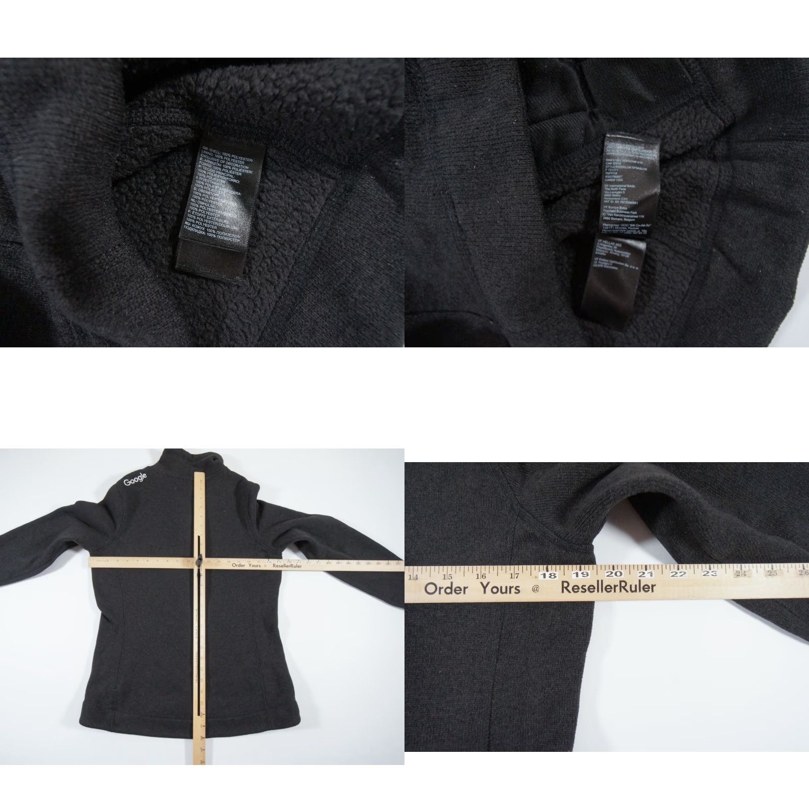 The North Face The North Face Jacket Womens Medium Black Sweater Fleece Full Zip Outdoor Size M / US 6-8 / IT 42-44 - 8 Thumbnail