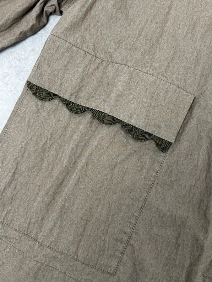 Acne Studios AW2016 Acne Studios Camel Solar Ribbon Windbreaker Jacket Size US L / EU 52-54 / 3 - 9 Thumbnail