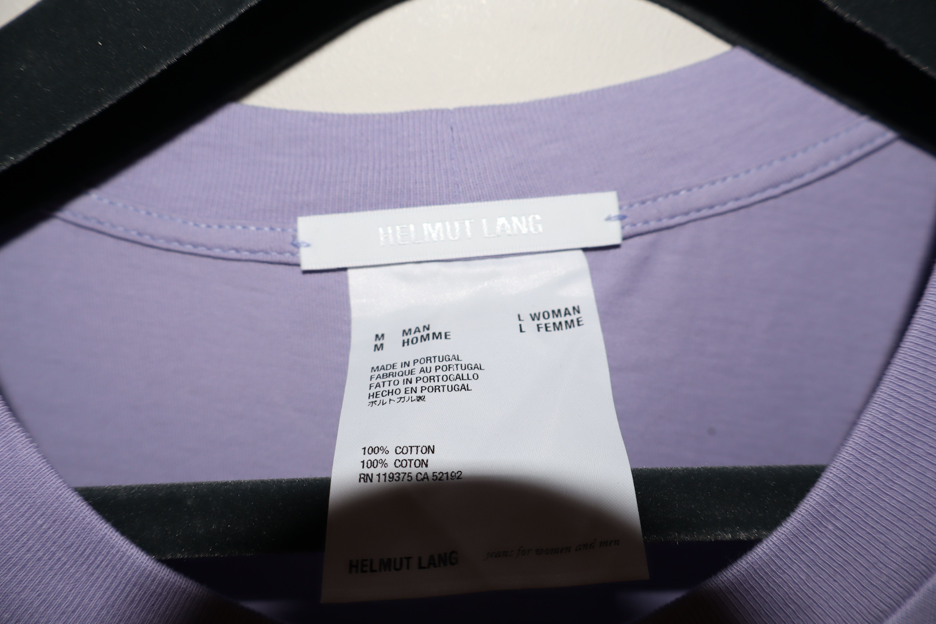 Helmut Lang Logo print longsleeve tshirt Size US M / EU 48-50 / 2 - 6 Thumbnail