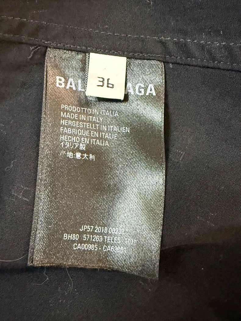 Balenciaga Balenciaga size 36 full of logo shirt 2504-Nextarrow Size US M / EU 48-50 / 2 - 6 Thumbnail