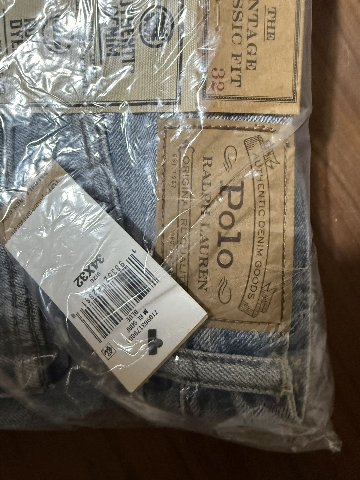 Polo Ralph Lauren Polo Ralph Lauren Vintage Classic Jean Whaleres Blue Jeans Size US 34 / EU 50 - 9 Thumbnail