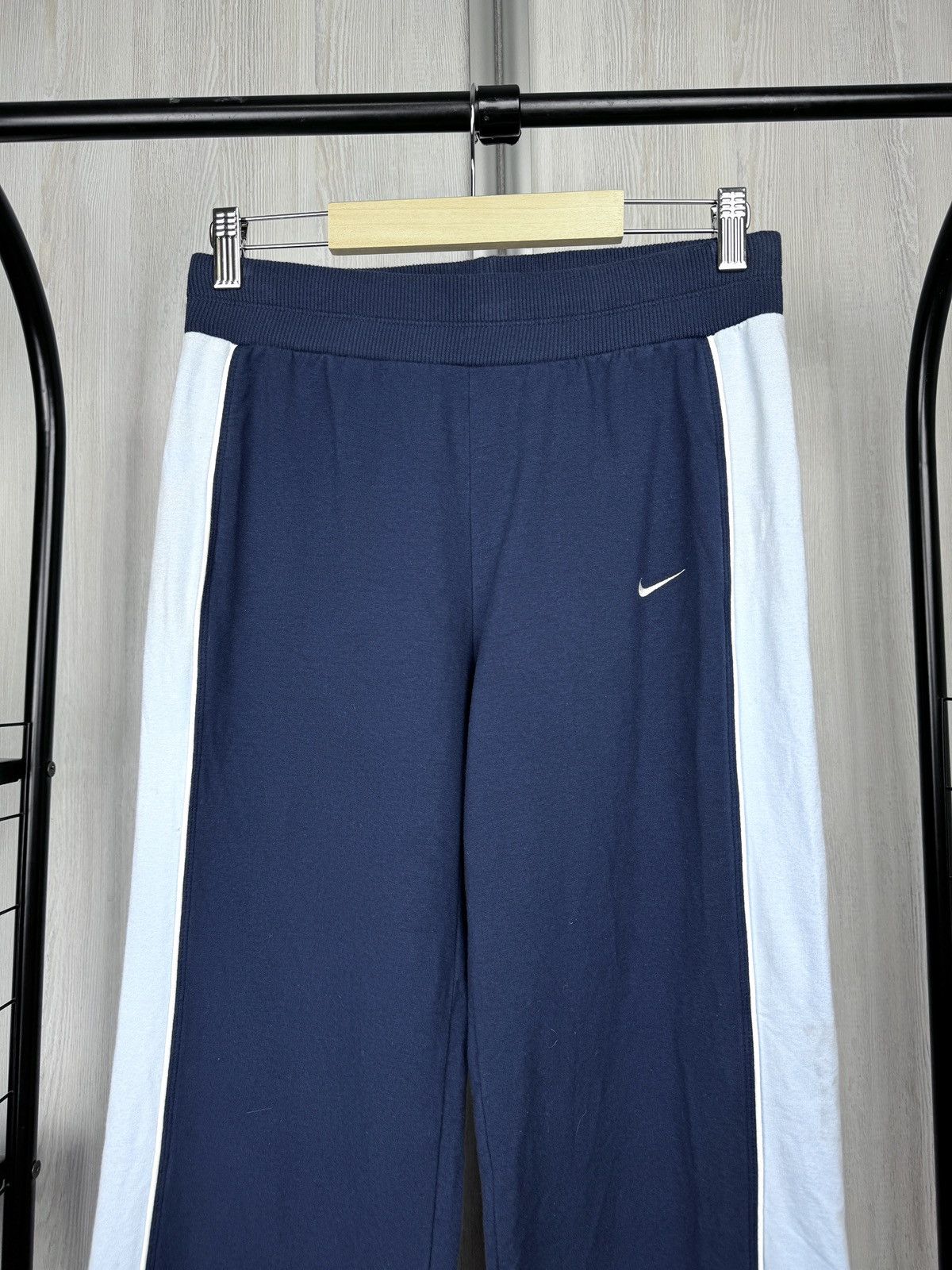 Nike Nike vintage y2k blue women’s wide flared cotton sweatpants Size 30" / US 8 / IT 44 - 3 Thumbnail