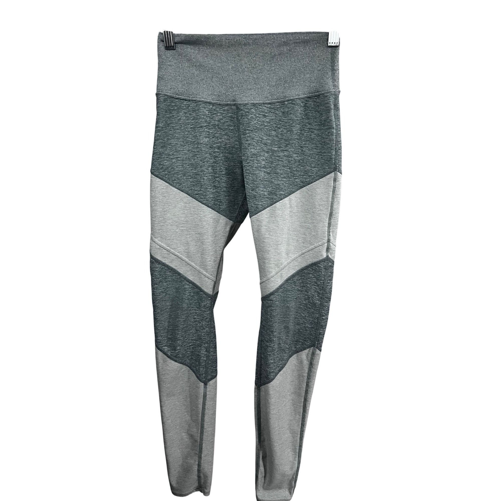 Alo Yoga Alo Yoga Womens Gray Blue Colorblock High Waist Leggings Sma Size 26" / US 2 / IT 38 - 1 Thumbnail