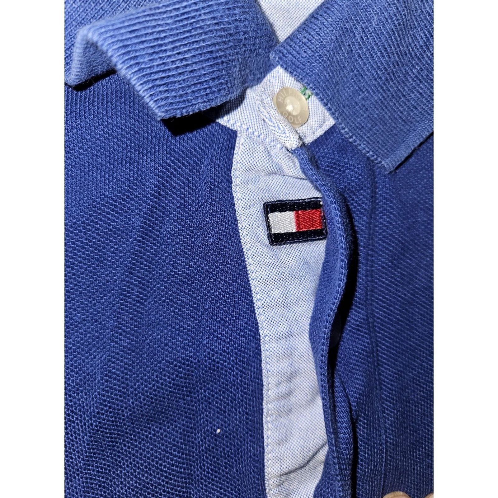Tommy Hilfiger Tommy Hilfiger Golf Polo Shirt Mens XL Blue Cotton Embroidered Logo Short Sleeve Size US XL / EU 56 / 4 - 6 Thumbnail