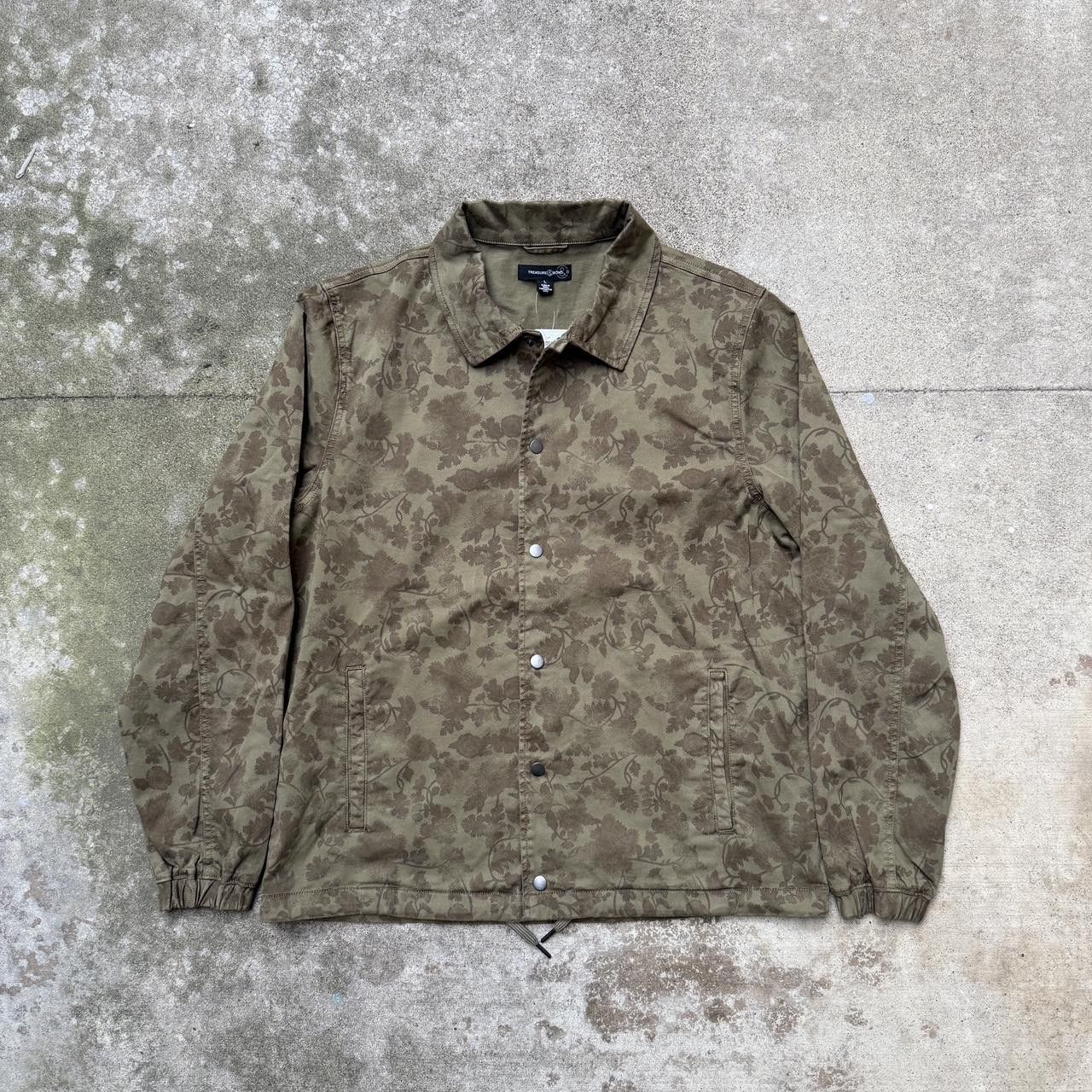 Treasure & Bond treasure & bond camo floral army button up jacket Size US L / EU 52-54 / 3 - 1 Thumbnail