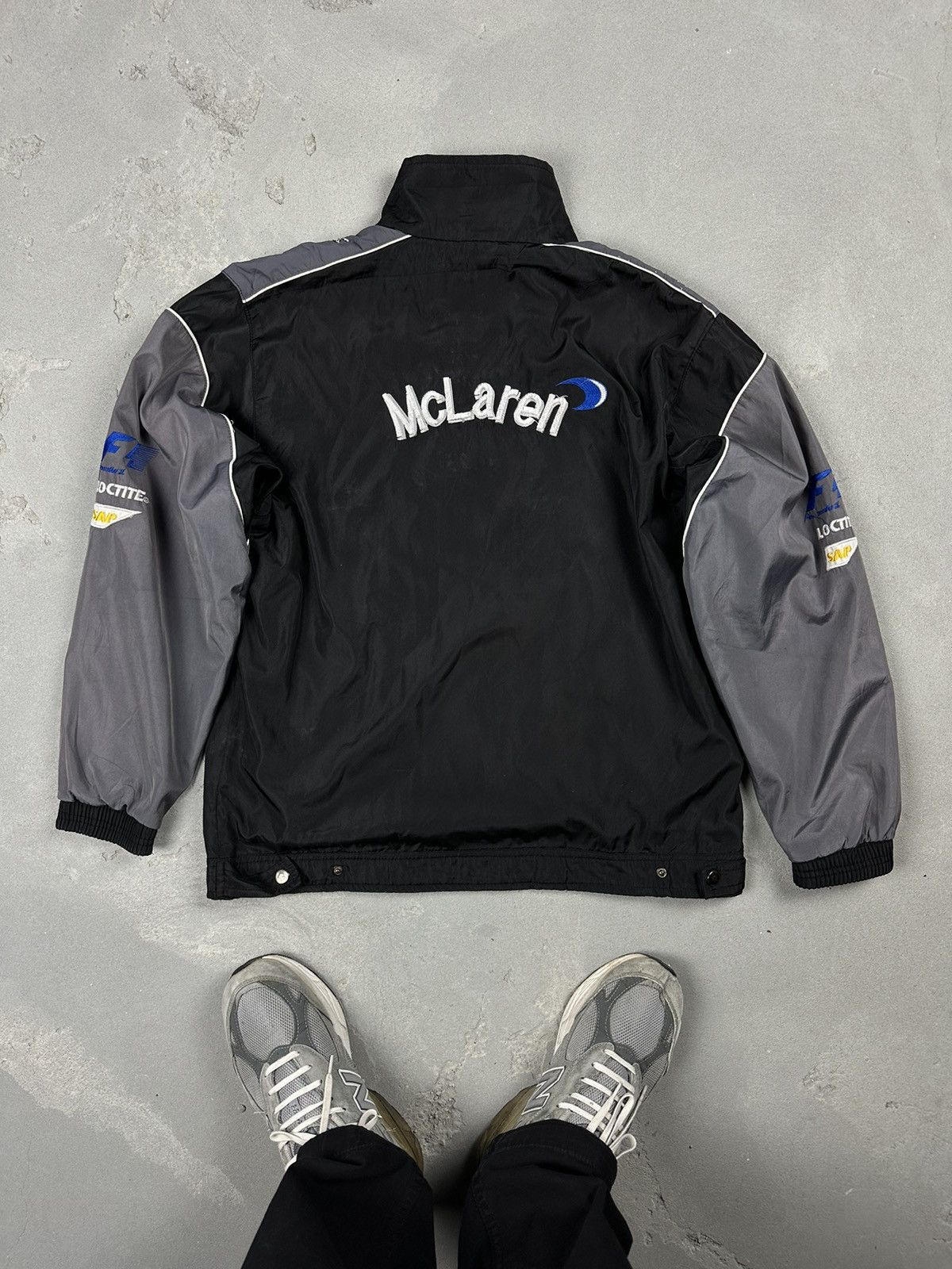 Mercedes Benz McLaren Formula 1 Vintage Racing Jacket