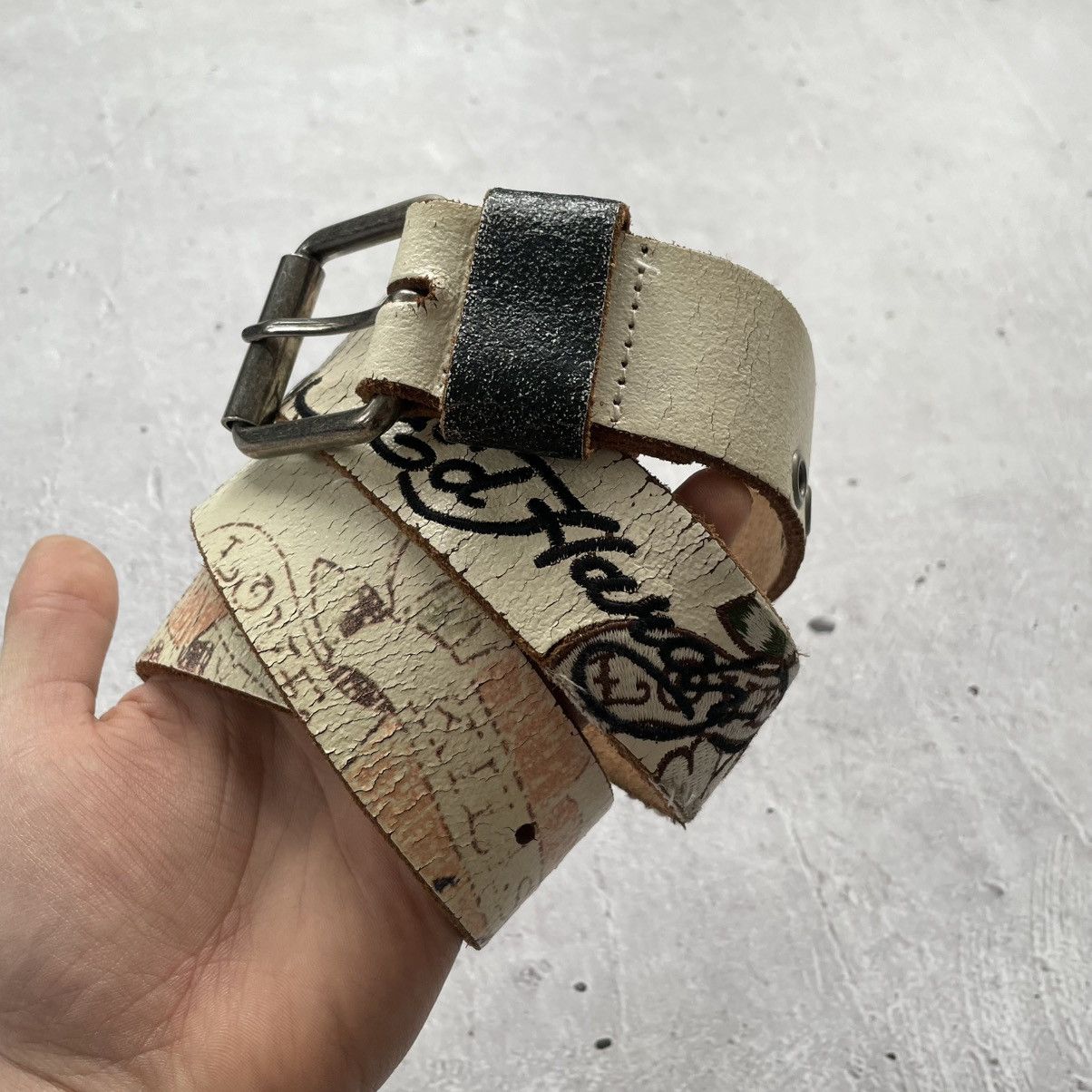 Designer × Streetwear × Vintage The Last Supper Belt Size 32