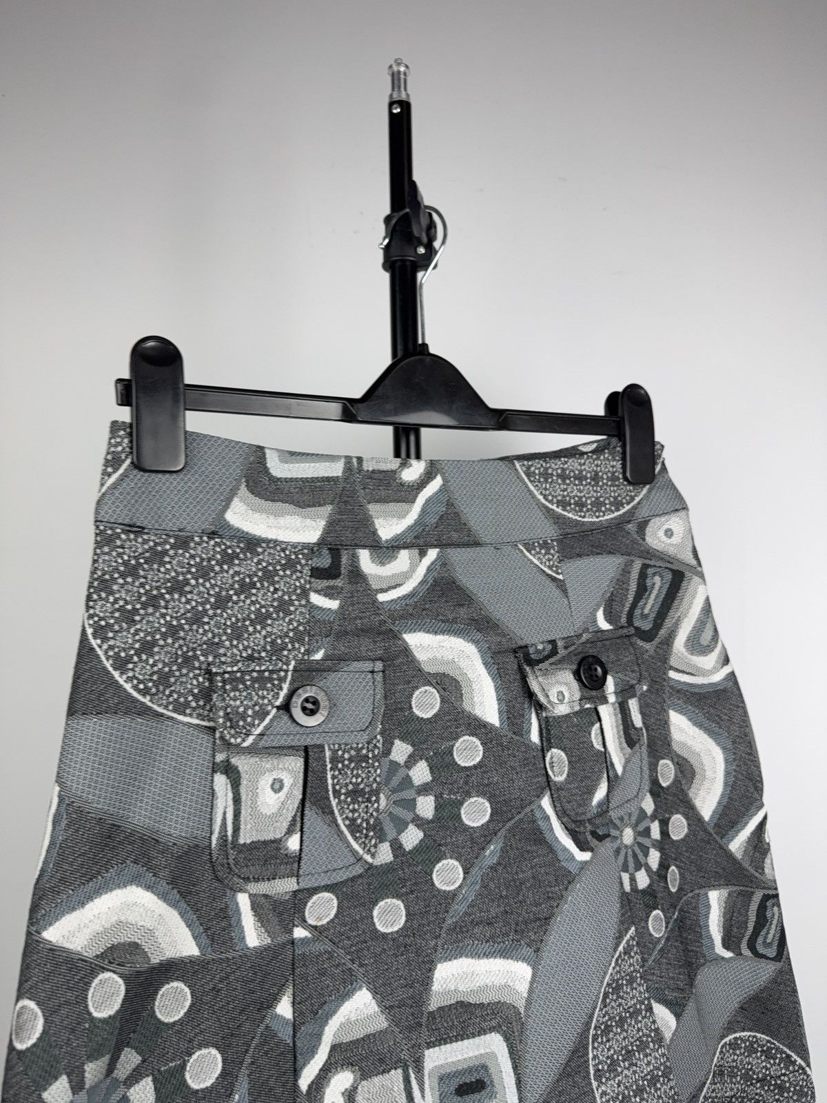 Desigual Avant Garde Desigual Abstract Patchwork Mini Skirt Cargo Y2K Size 27" / US 4 / IT 40 - 3 Thumbnail