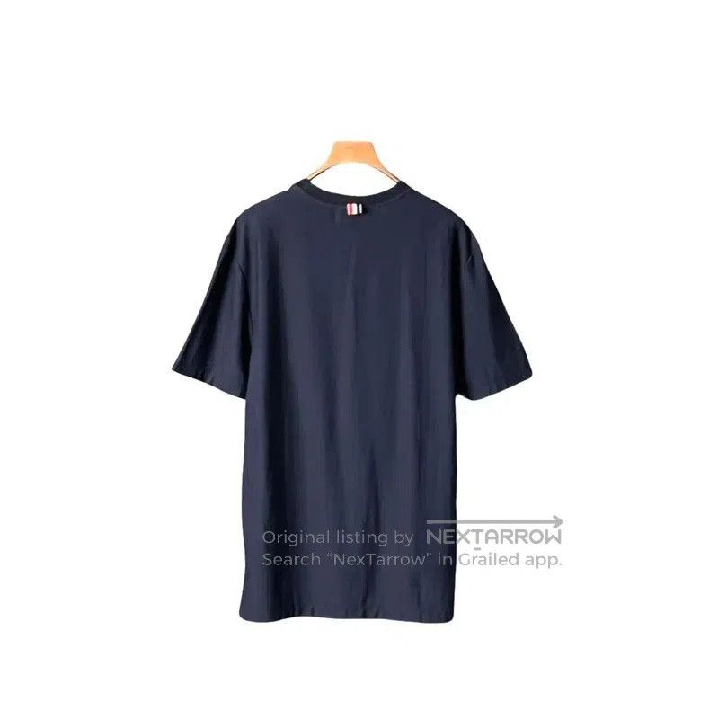 Thom Browne Thom Browne Summer Blue Cotton Short Sleeve T-Shirt . Size US XXL / EU 58 / 5 - 2 Thumbnail
