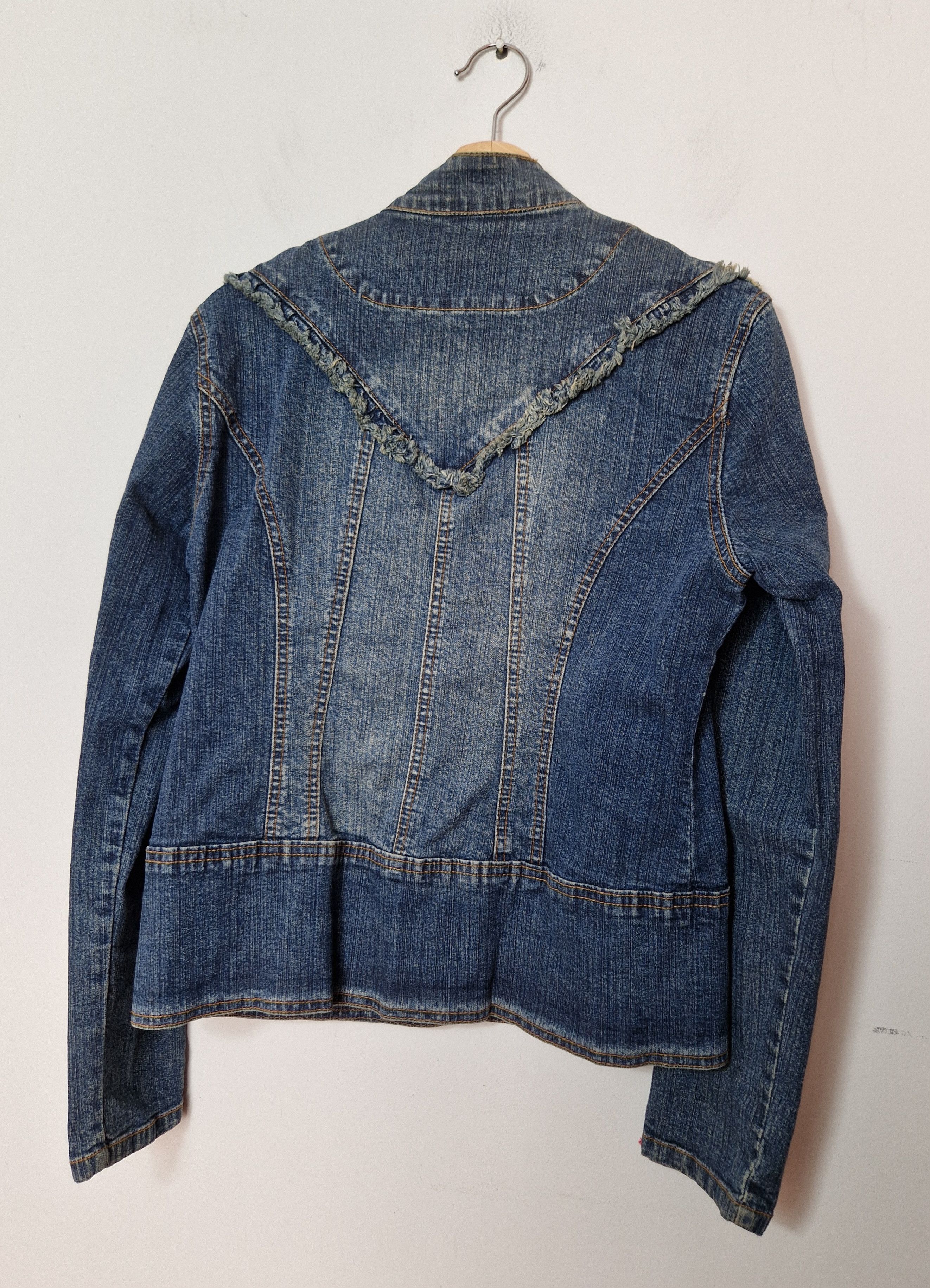 Japanese Brand × Vintage vintage denim jacket Size S / US 4 / IT 40 - 16 Thumbnail