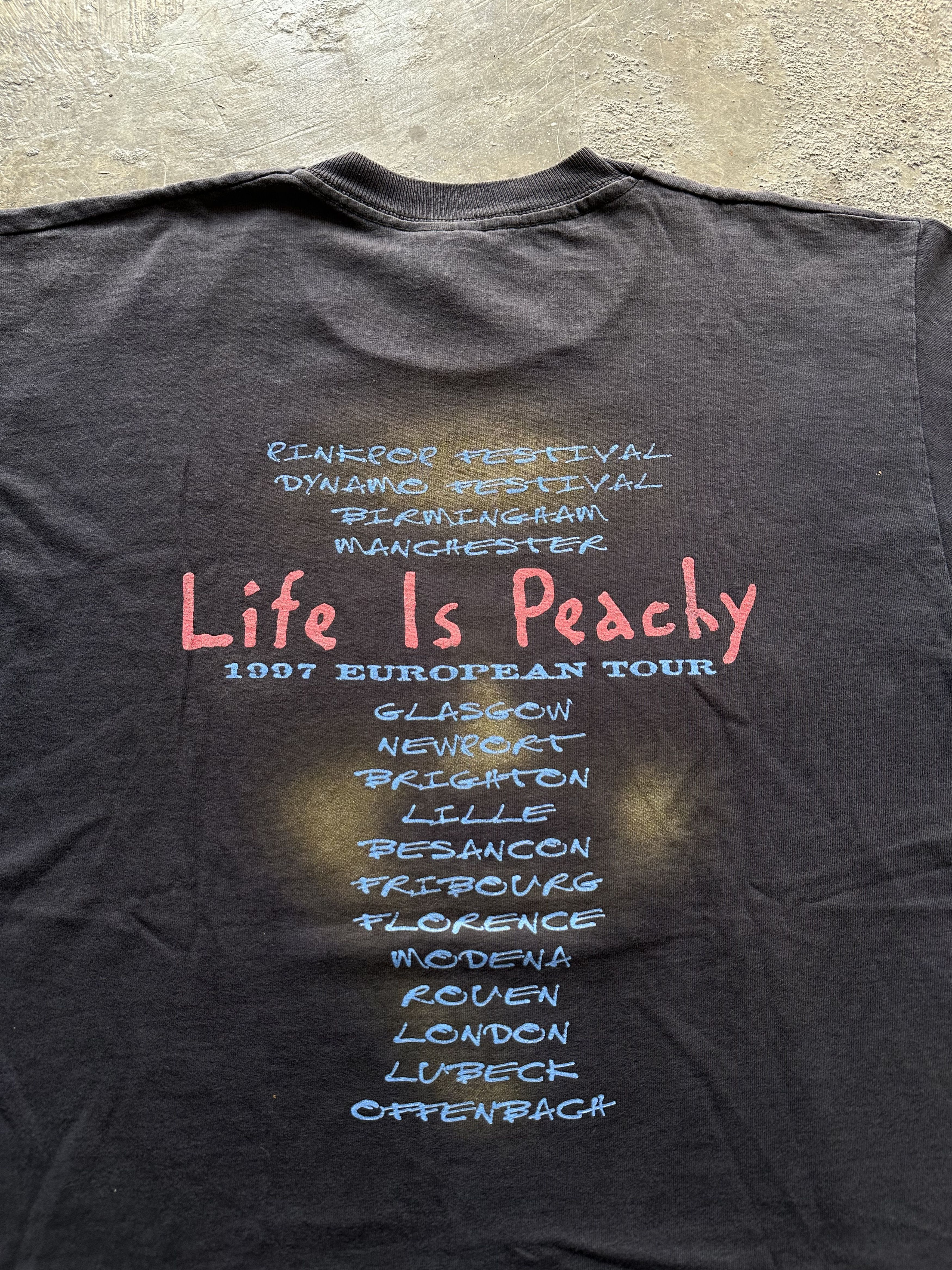 Band Tees Vintage 90s Korn Life Is Peachy Tour Slipknot Deftones Size US L / EU 52-54 / 3 - 4 Thumbnail