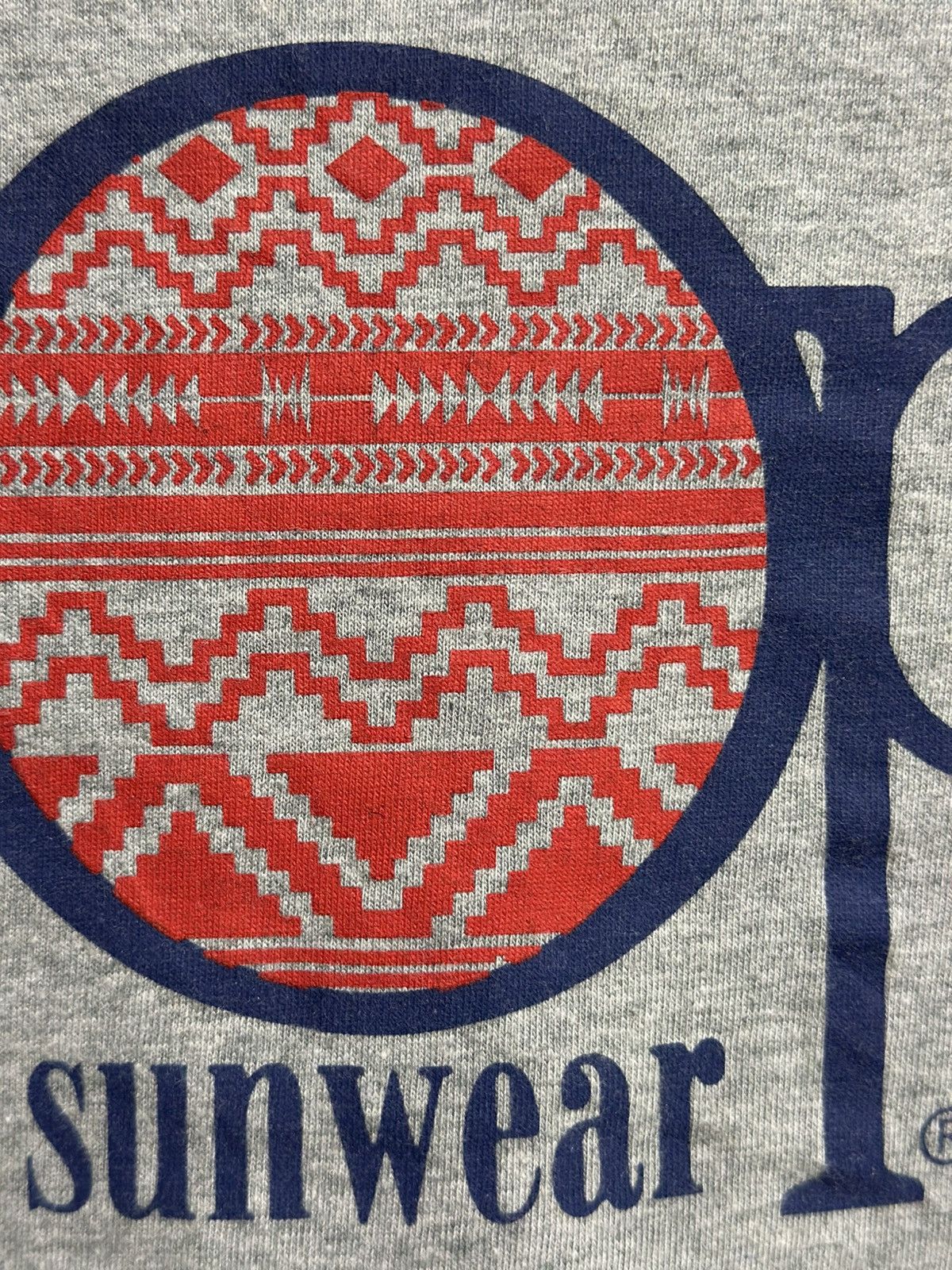 Ocean Pacific × Vintage Vintage Double Layer Ocean Pacific Sunwear Faded Tee Size US M / EU 48-50 / 2 - 8 Thumbnail