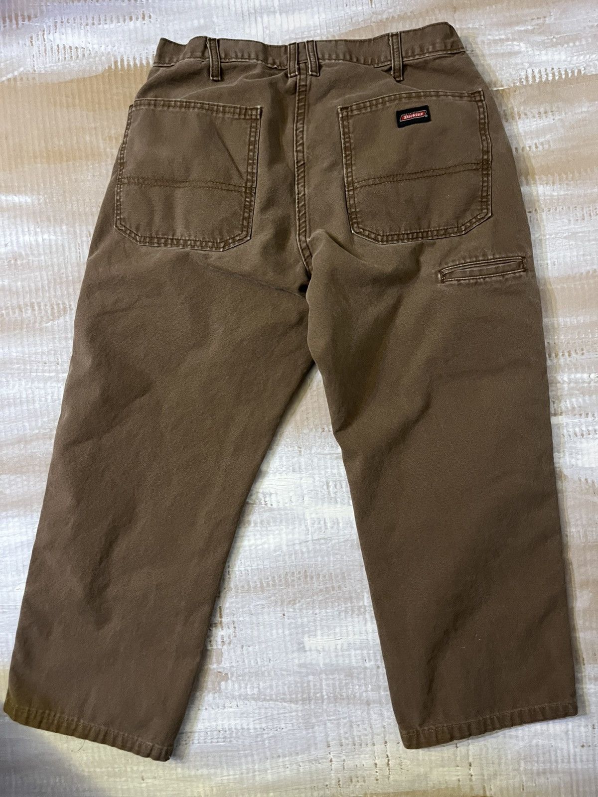 Dickies Dickies Men's Brown Work Pants Utility Style 34-30 Size US 34 / EU 50 - 2 Thumbnail