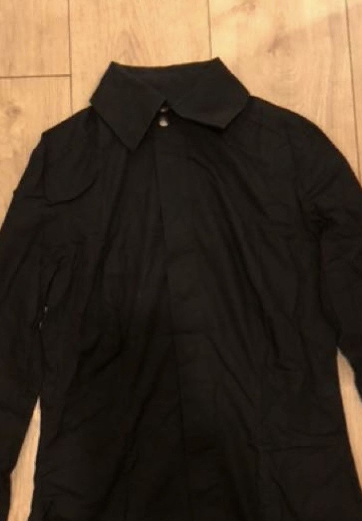 Dirk Bikkembergs Dirk Bikkembergs Black Slim-Cuff Button-Down Shirt Size 46L - 1 Thumbnail
