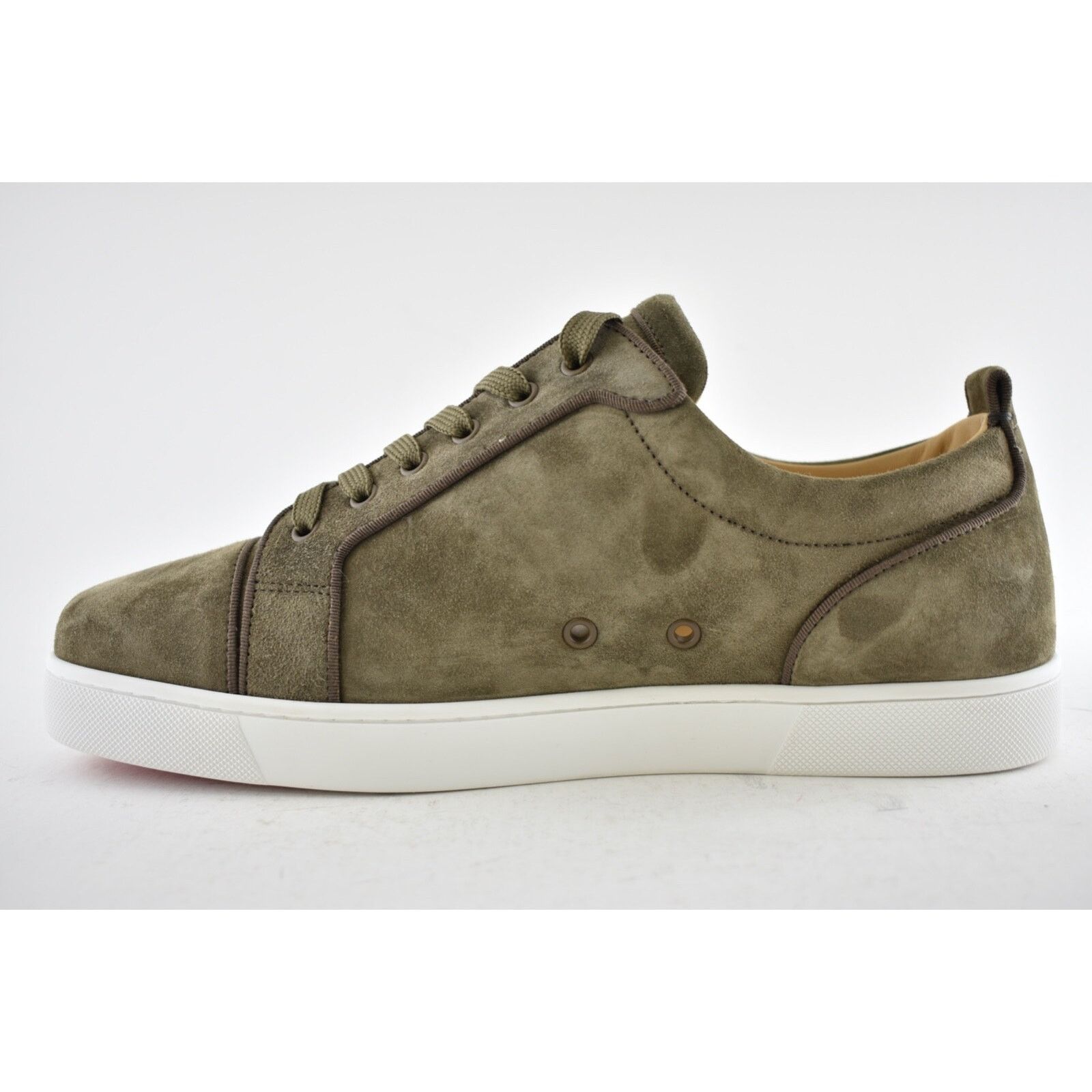 Christian Louboutin Christian Louboutin Mens Louis Junior Flat Silex Brown Size US 12 / EU 45 - 8 Thumbnail