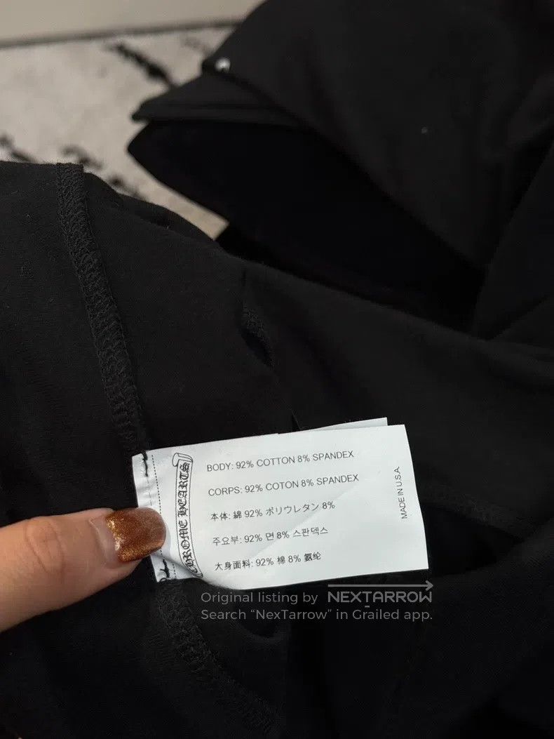 Chrome Hearts CHROME HEARTS Size S Black high-waist yoga pants and casual Size US 30 / EU 46 - 4 Thumbnail
