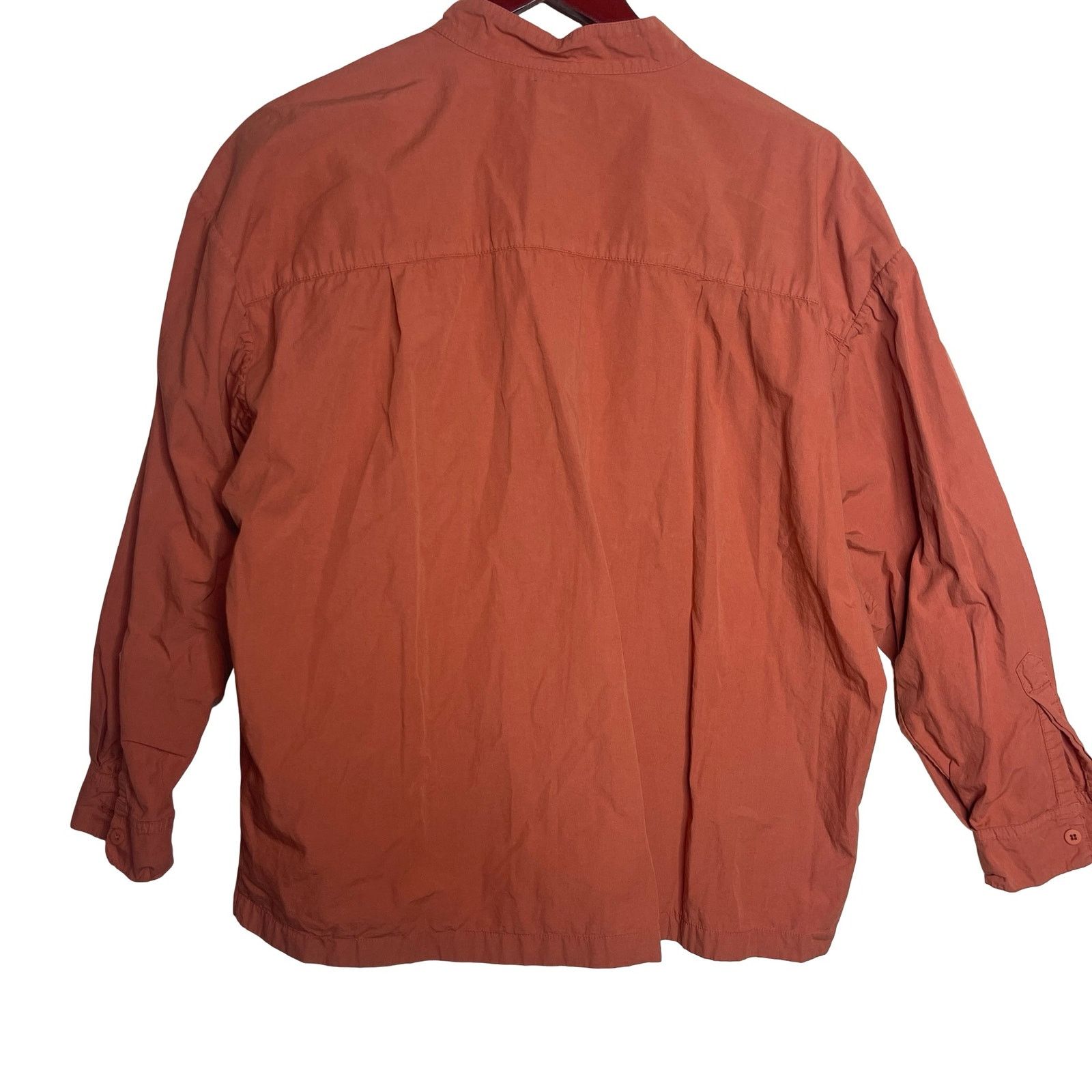 Jesse Kamm Jesse Kamm Okuda Shirt in terracotta clay sz XS S Size S / US 4 / IT 40 - 3 Thumbnail