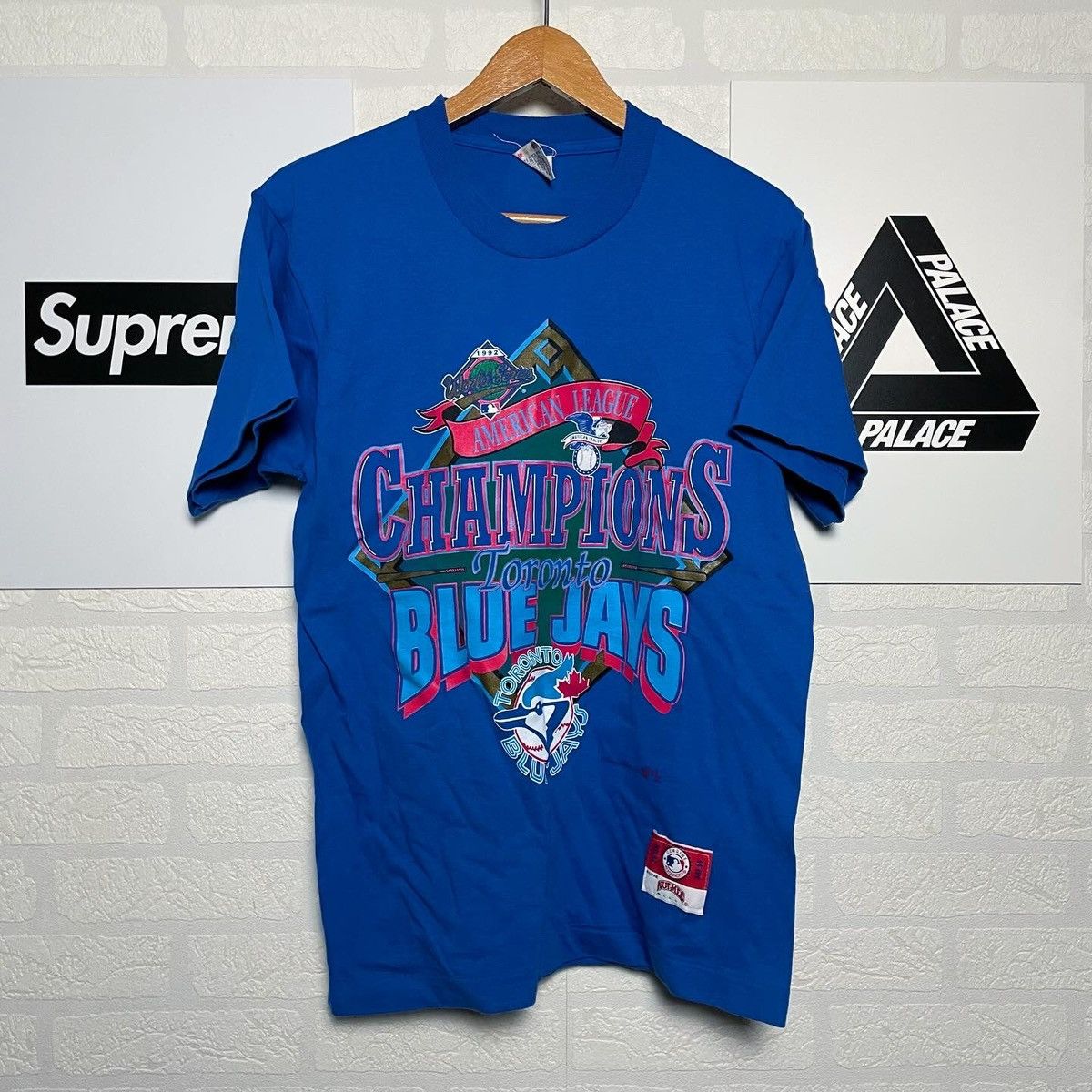 MLB × Vintage Toronto Blue Jays Vintage 90s Ravens T-shirt Size US M / EU 48-50 / 2 - 1 Thumbnail
