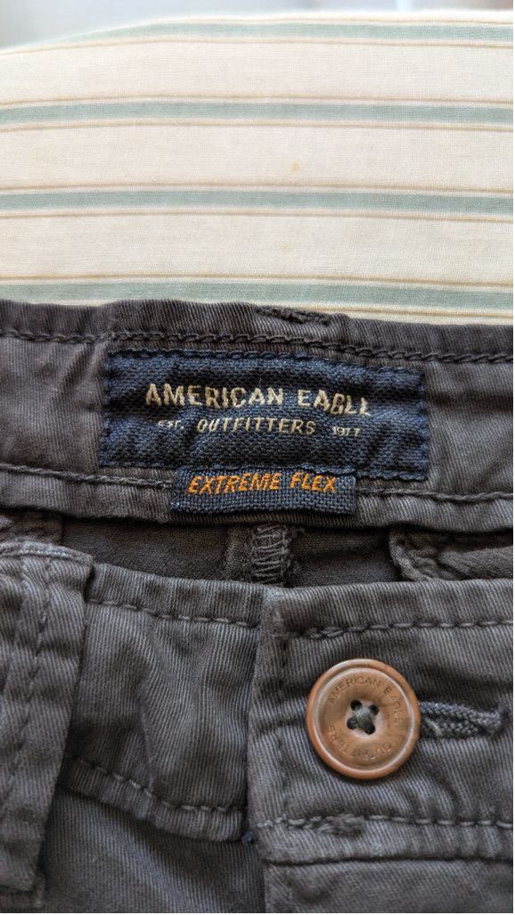 American Eagle Outfitters Men's American Eagle Classic Shorts Size 28 Gray Size US 28 / EU 44 - 6 Thumbnail
