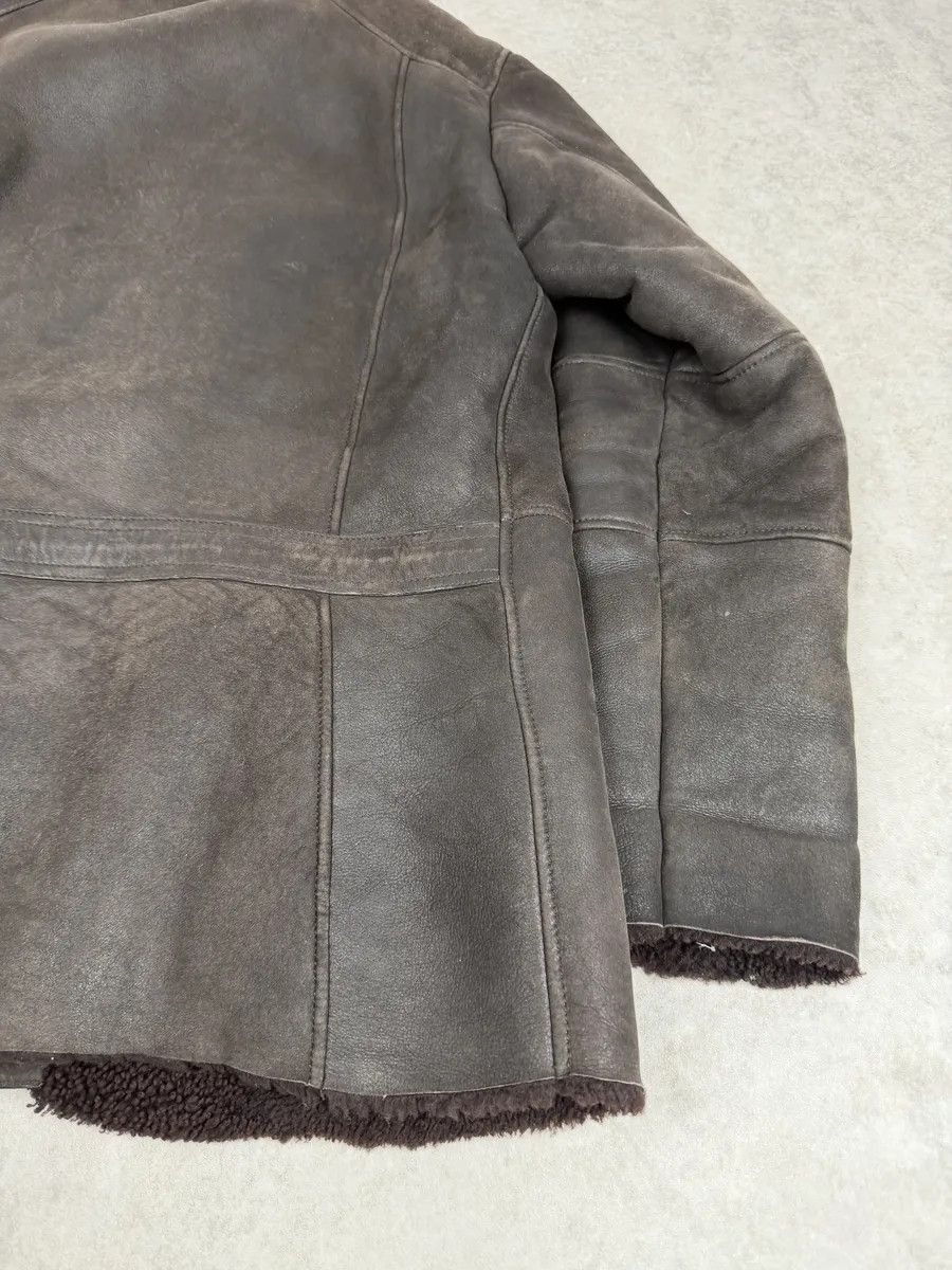 Gucci FW2002 Gucci Shearling Lamb Fur Brown Premium Leather Jacket Size US L / EU 52-54 / 3 - 6 Thumbnail