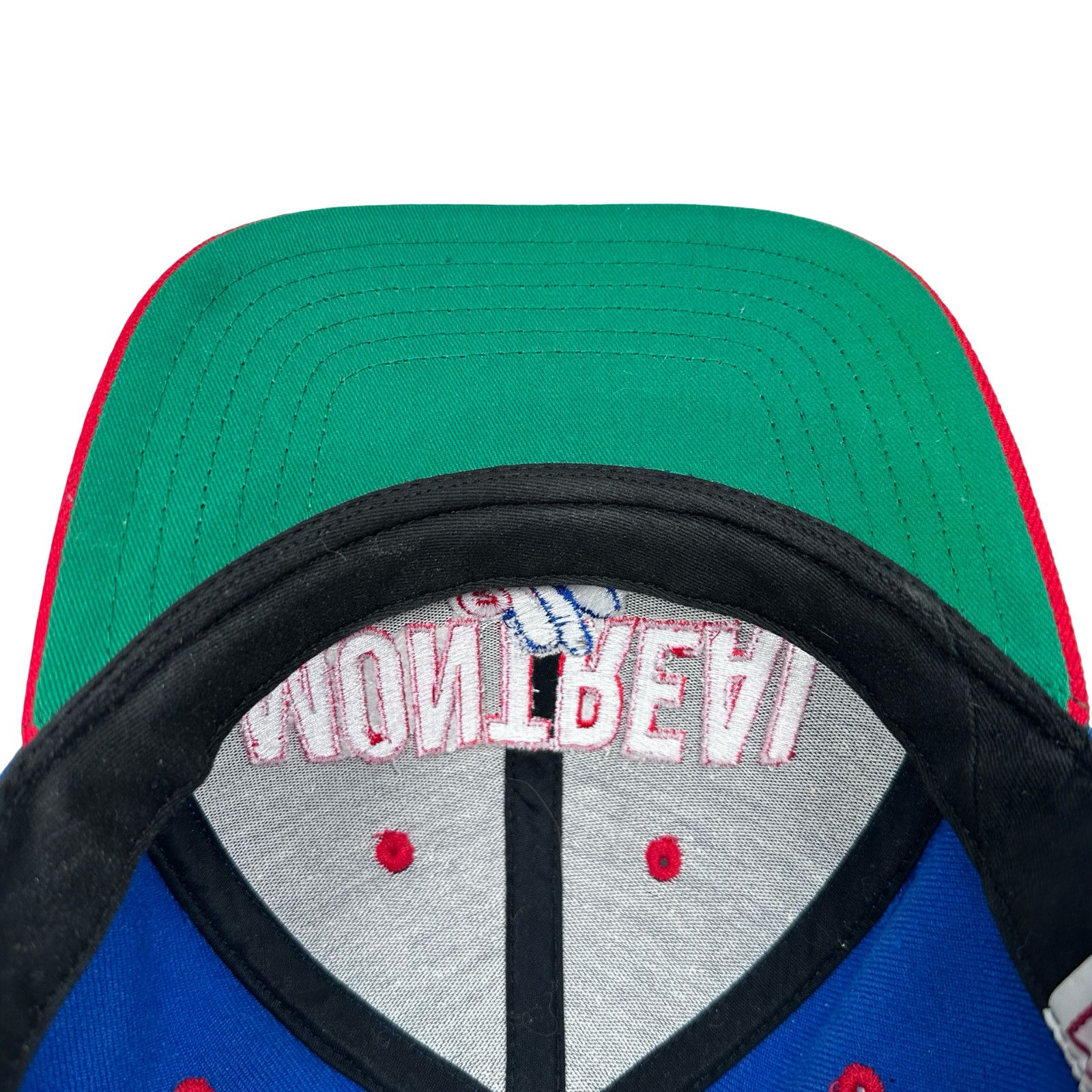 American Needle Vintage American Needle Montreal Expos Snapback Hat Blue Red Size ONE SIZE - 6 Thumbnail