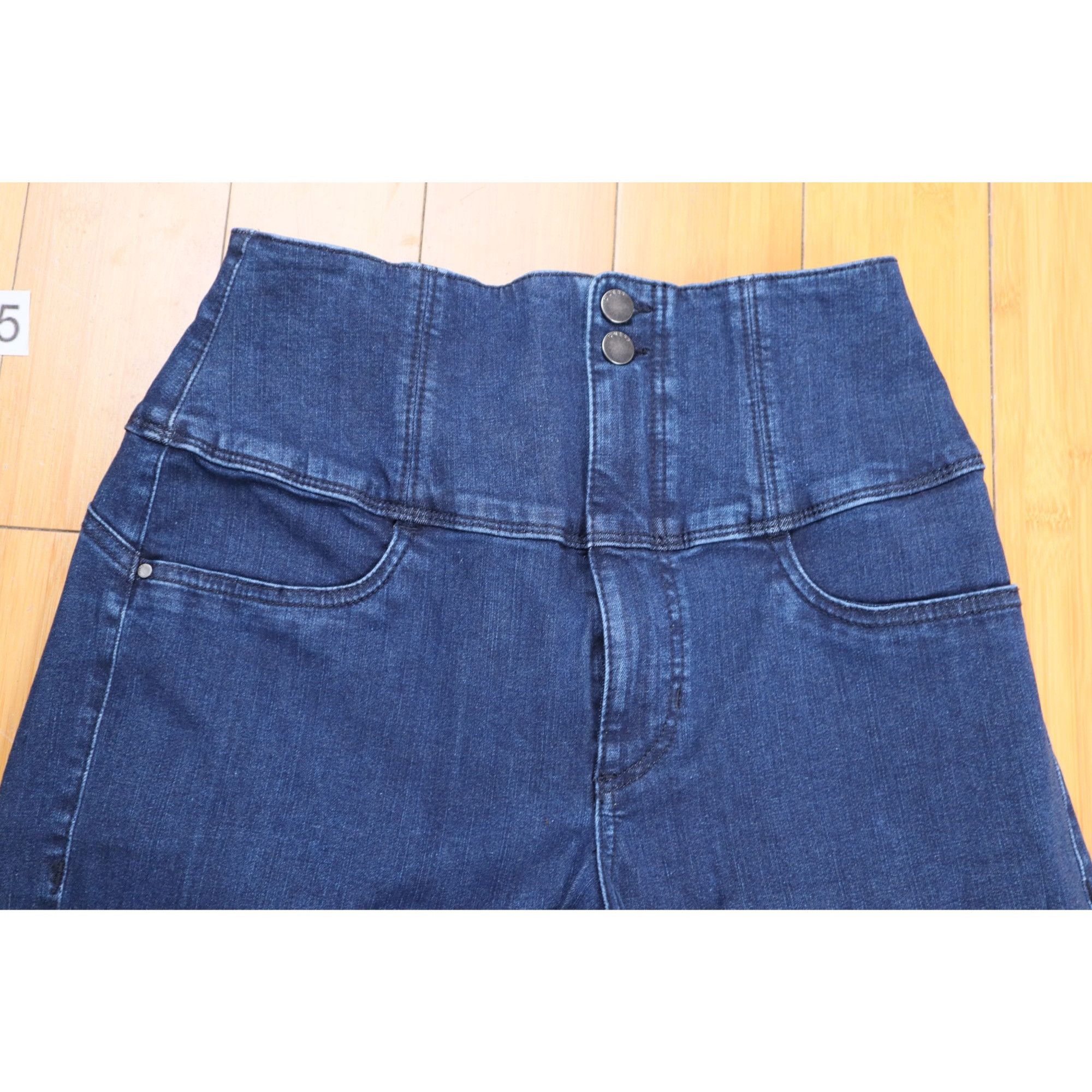 American Eagle Outfitters American Eagle Highest Waist Jegging Size 0 Short Dark Wash Size 25" / US 0 / IT 36 - 3 Thumbnail