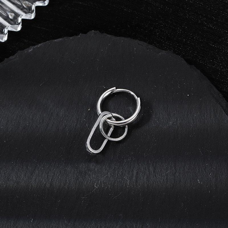 Jewelry × Sterling Silver Vintage Earrings One Pairs Chrome Jewelry Size ONE SIZE - 4 Thumbnail