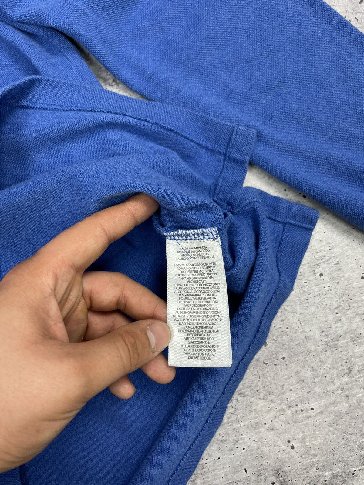 Polo Ralph Lauren × Vintage Vintage Polo Ralph Lauren Blue Polo Longsleeve Sweatshirt Size US S / EU 44-46 / 1 - 10 Thumbnail