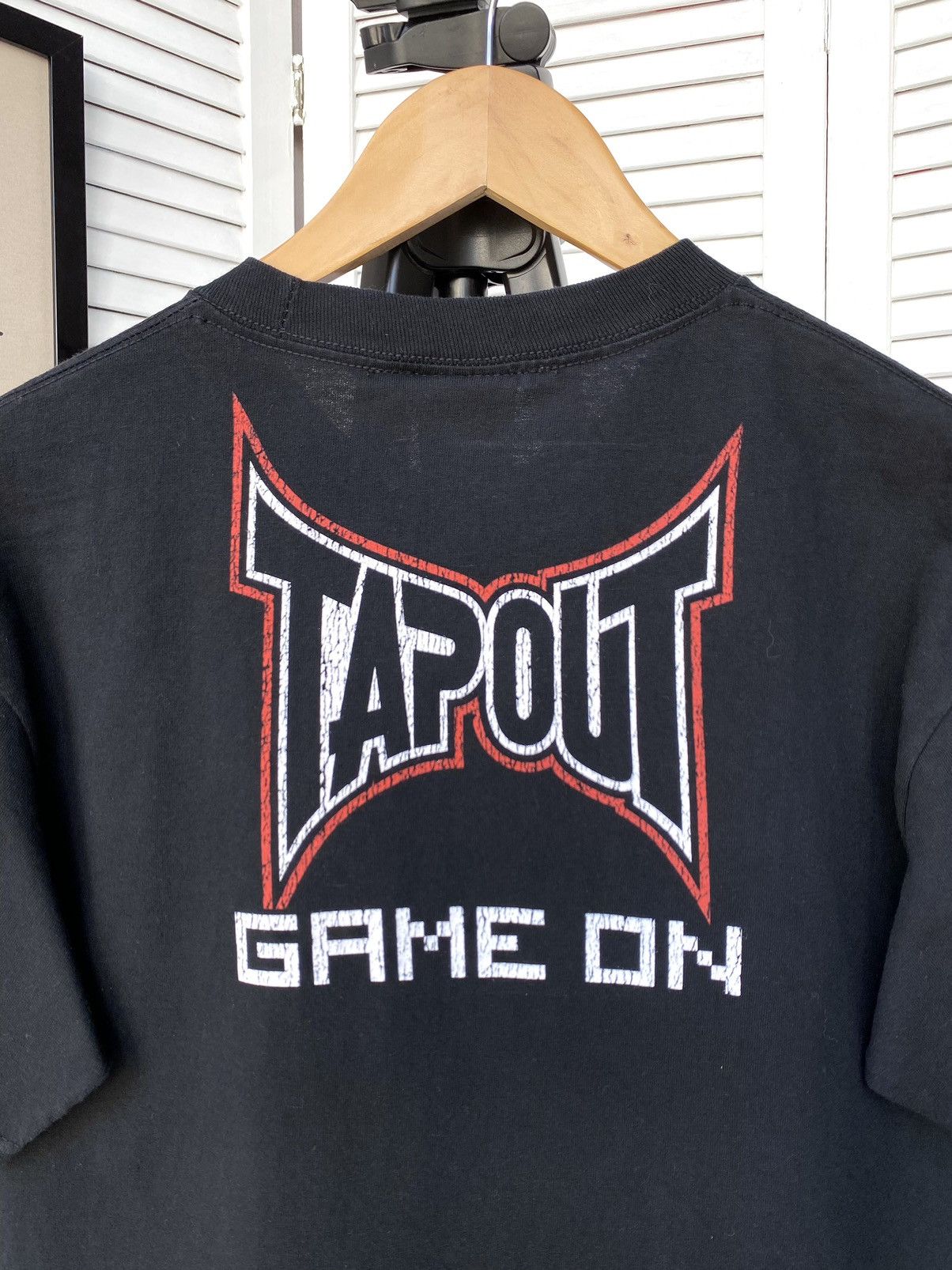 Nintendo × Vintage Vintage Tapout x Jens Pulver Signature Nintendo Tee Shirt Size US M / EU 48-50 / 2 - 13 Thumbnail