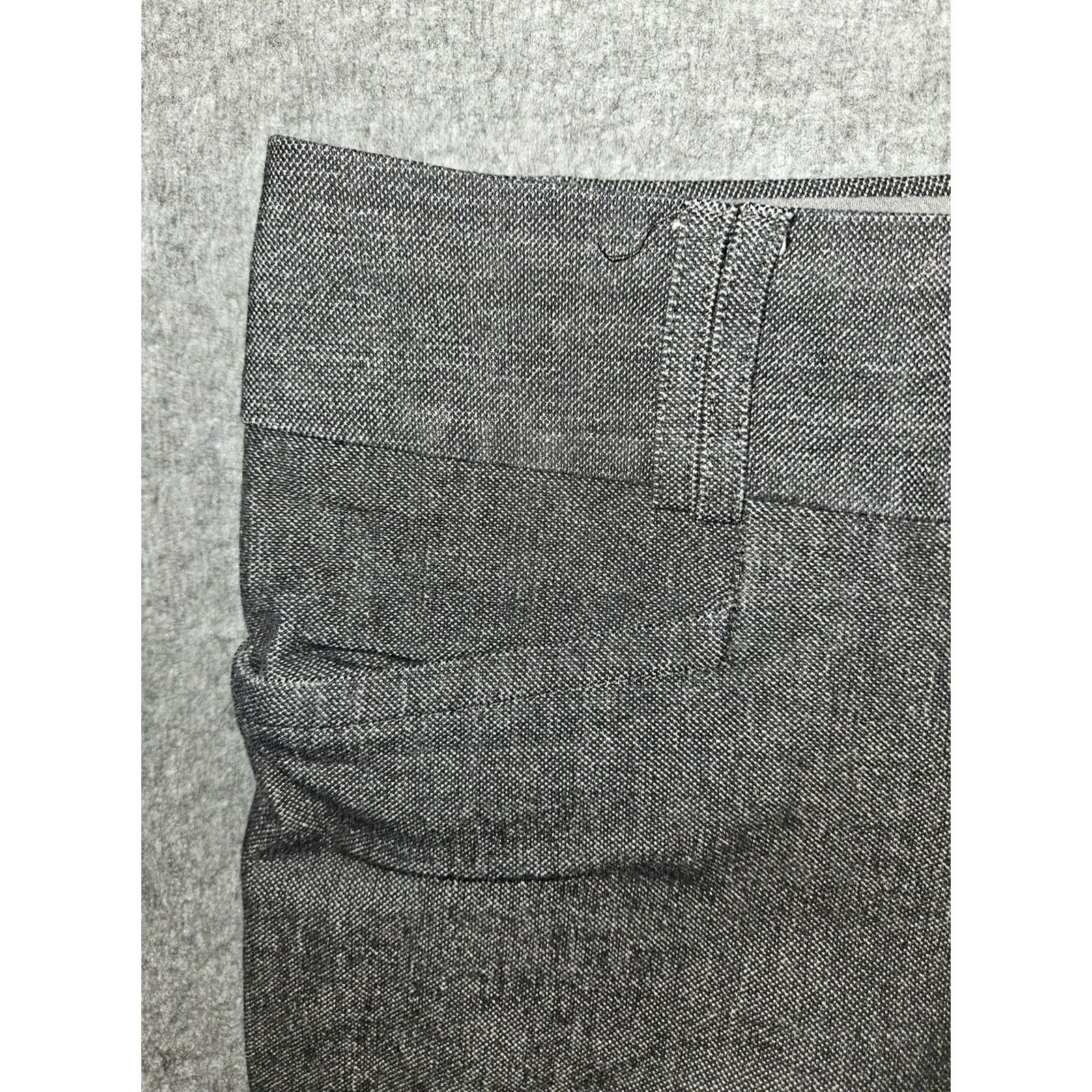 Banana Republic Banana Republic Pants Womens 14 Black Sloan Fit Flare Stretch Dress Work Office Pants Size 36" / US 14 / IT 50 - 6 Thumbnail