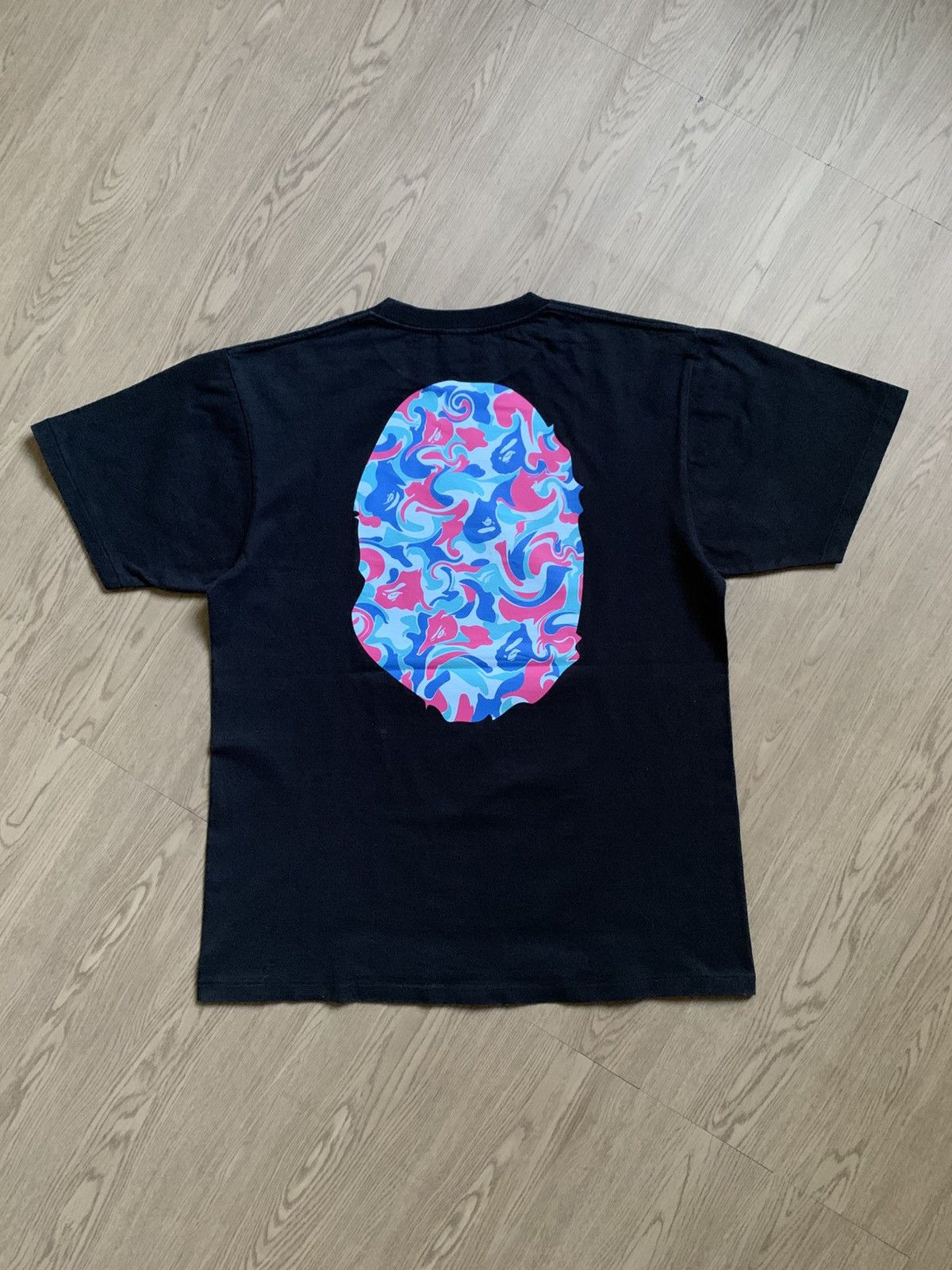 Bape Bape Marble Double sided Camo Tshirt Size US L / EU 52-54 / 3 - 2 Thumbnail