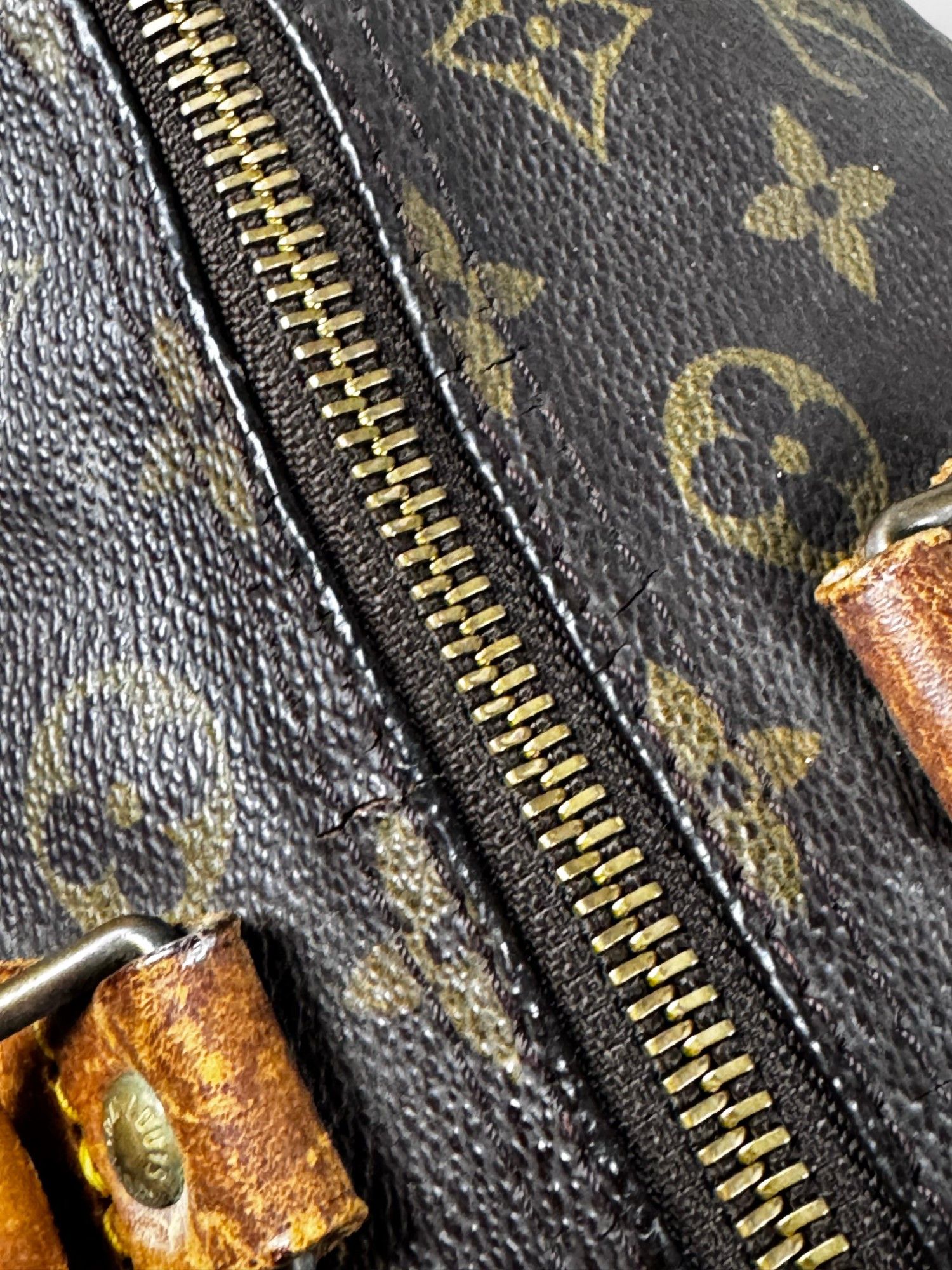Louis Vuitton Louis Vuitton - Keepall 50 Boston Brown Leather Luggage Size ONE SIZE - 11 Thumbnail