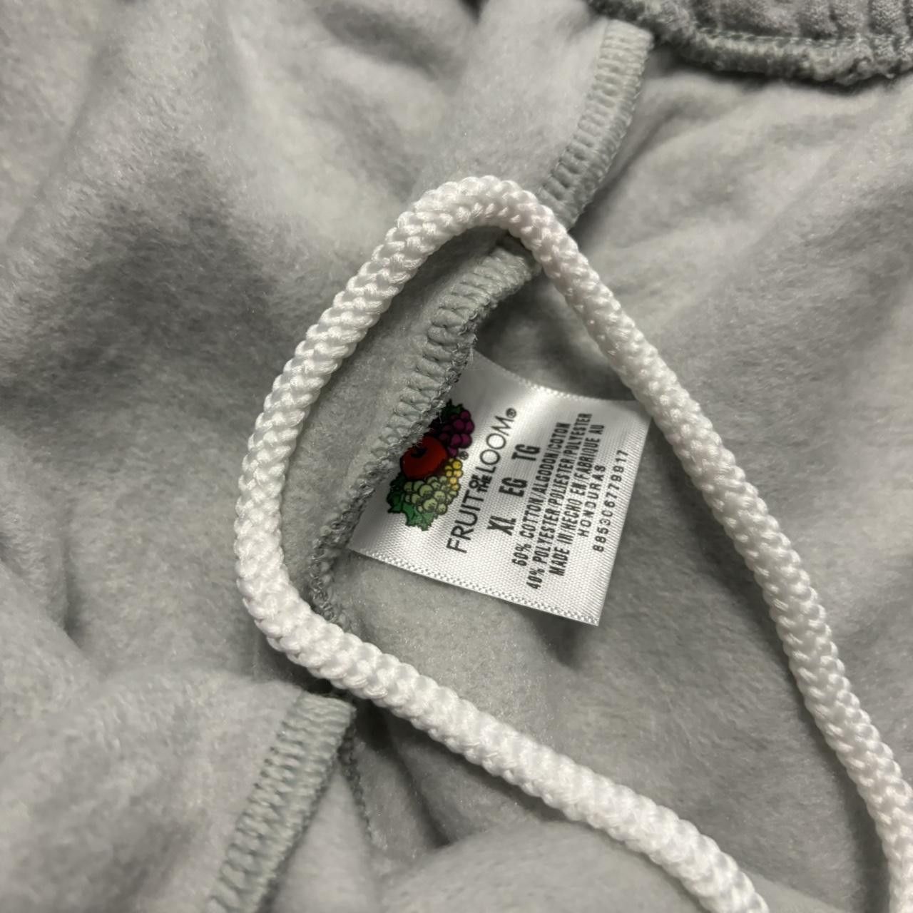 Japanese Brand × Vintage Crazy Vintage Y2K/2000s Baggy Light Grey Skater Essential Sweatpants! Size US 36 / EU 52 - 6 Thumbnail