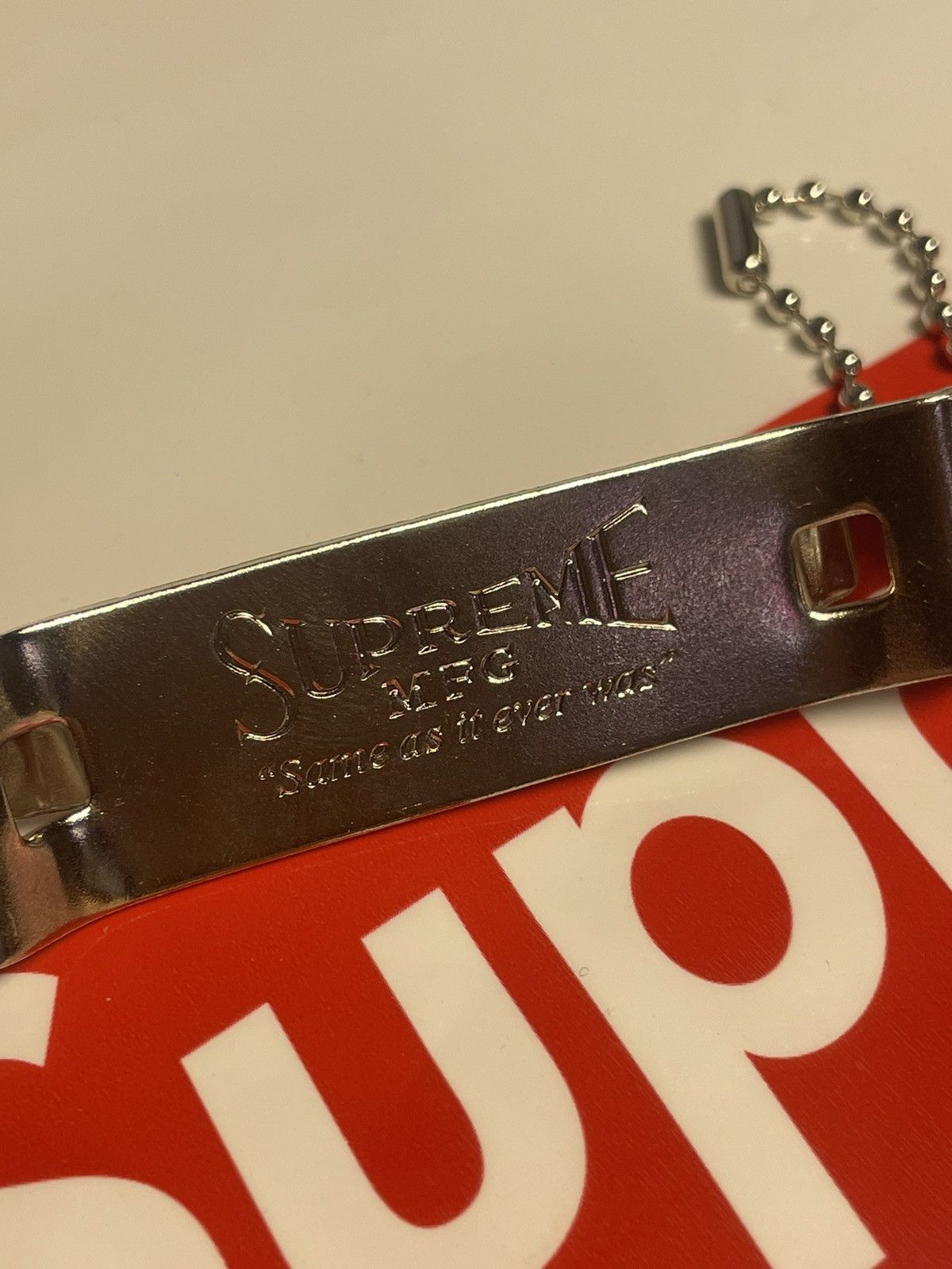 Supreme Supreme Silver Bottle Opener MFG 2010 Size ONE SIZE - 2 Thumbnail